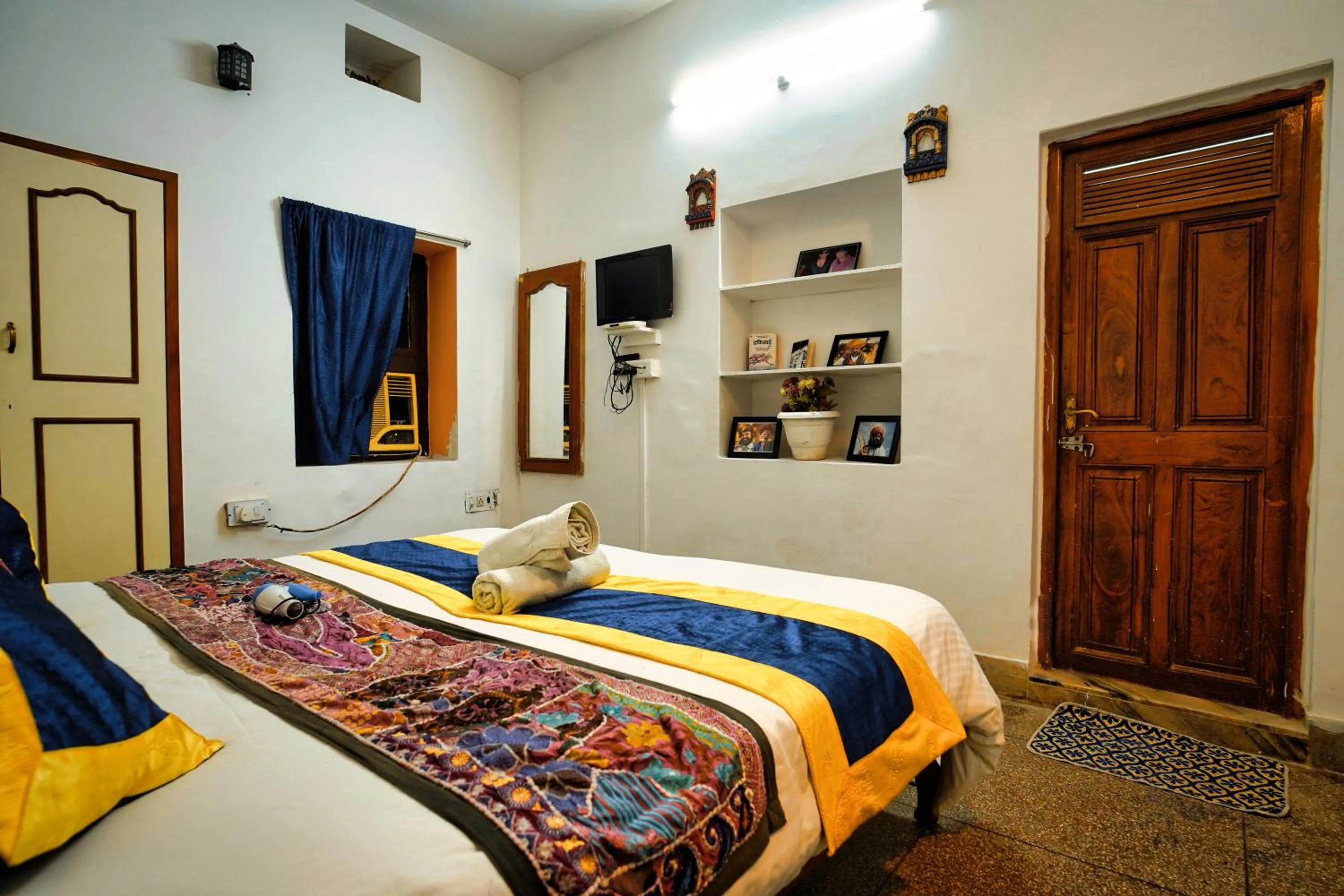 Bed in Hotel The Surya Jaisalmer