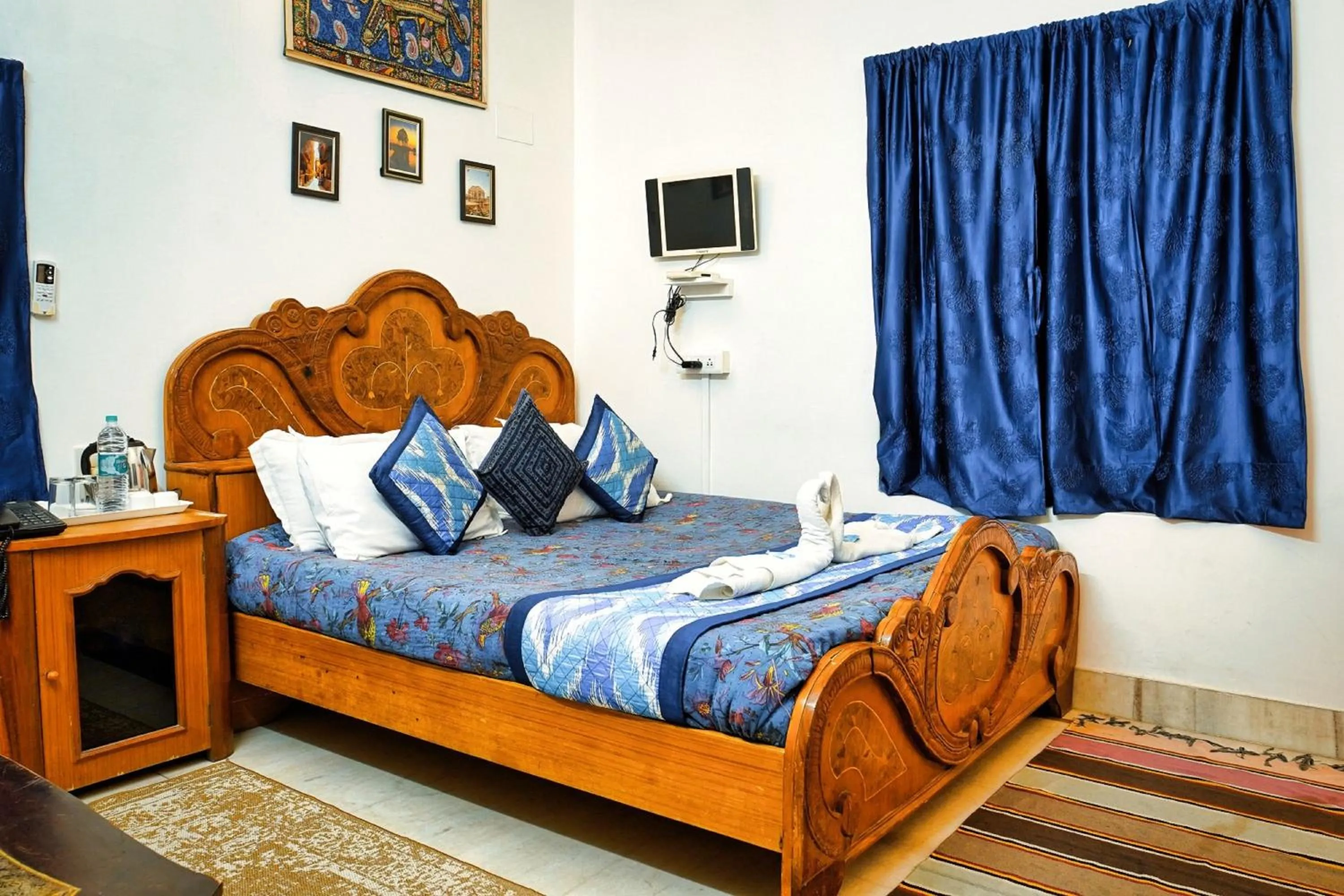 Bed in Hotel The Surya Jaisalmer