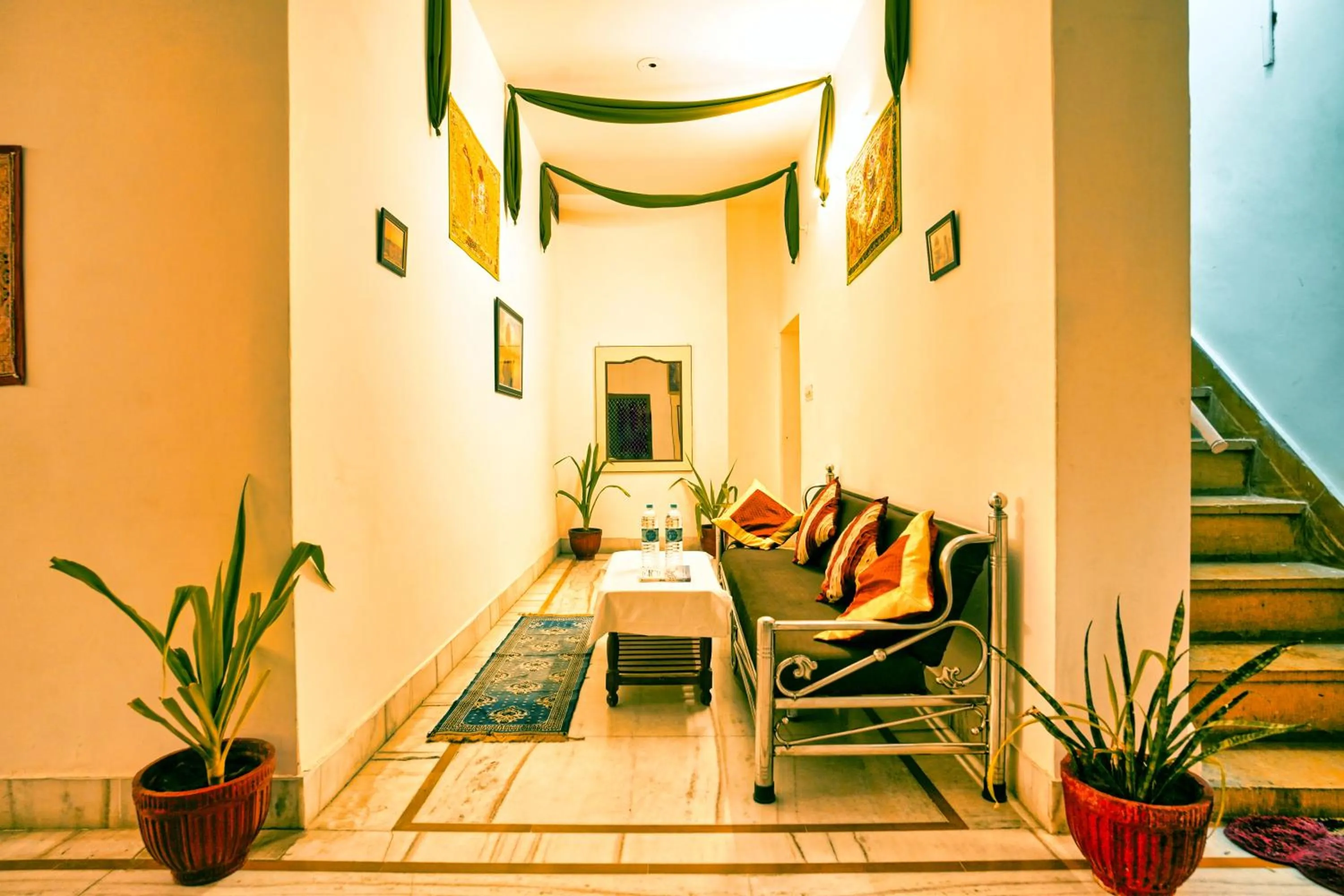 Seating area in Hotel The Surya Jaisalmer