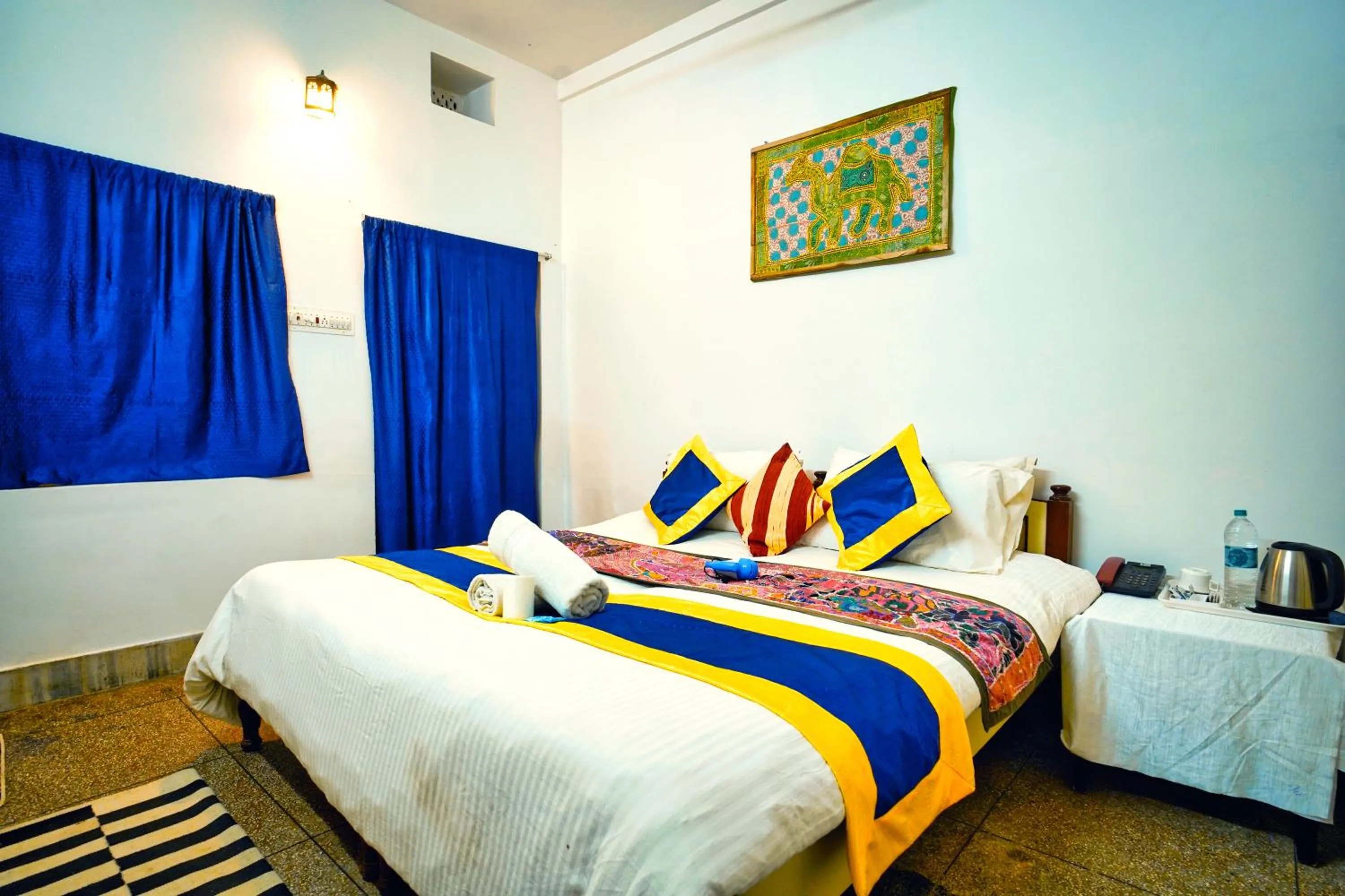 Bed in Hotel The Surya Jaisalmer