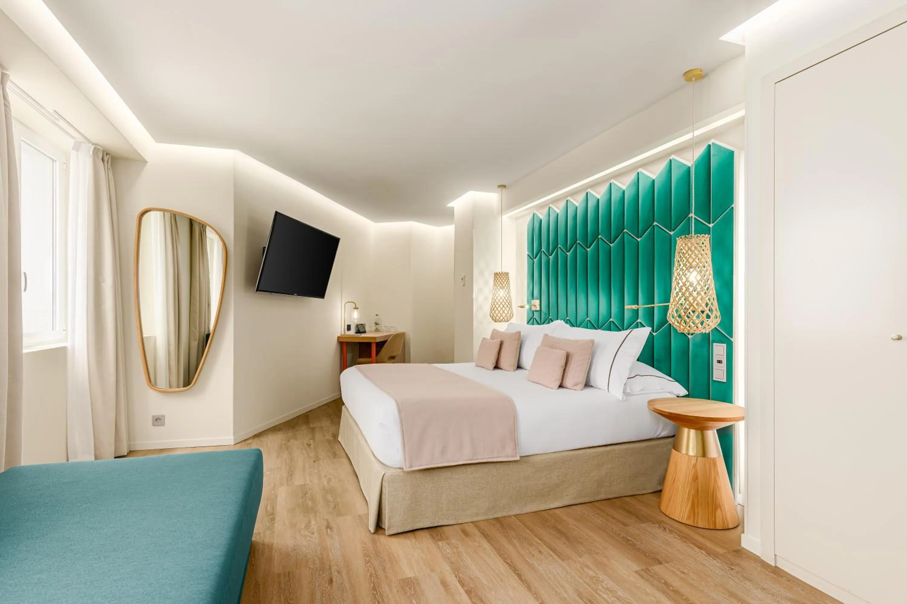 Bed in Room Mate Macarena, Madrid Gran Vía