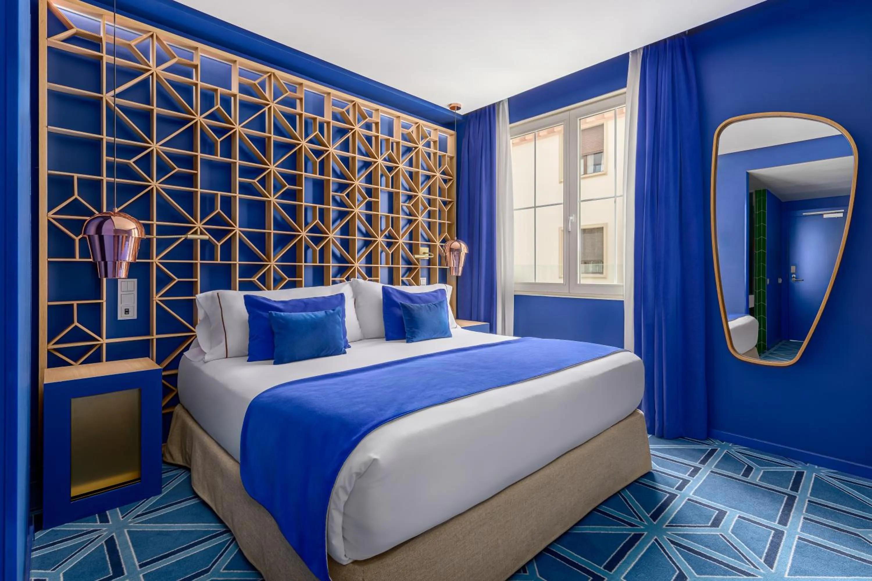 Bed in Room Mate Macarena, Madrid Gran Vía