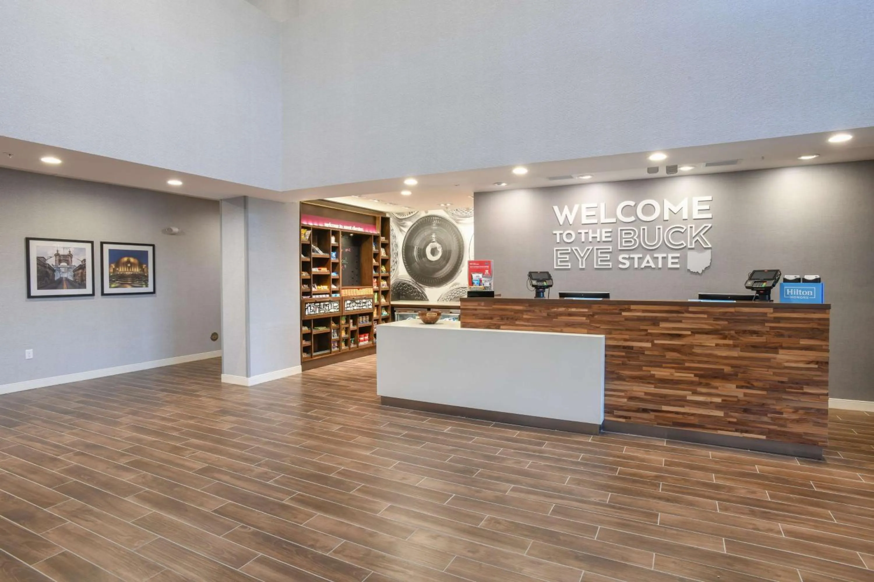Lobby or reception in Hampton Inn & Suites Cincinnati Liberty Township