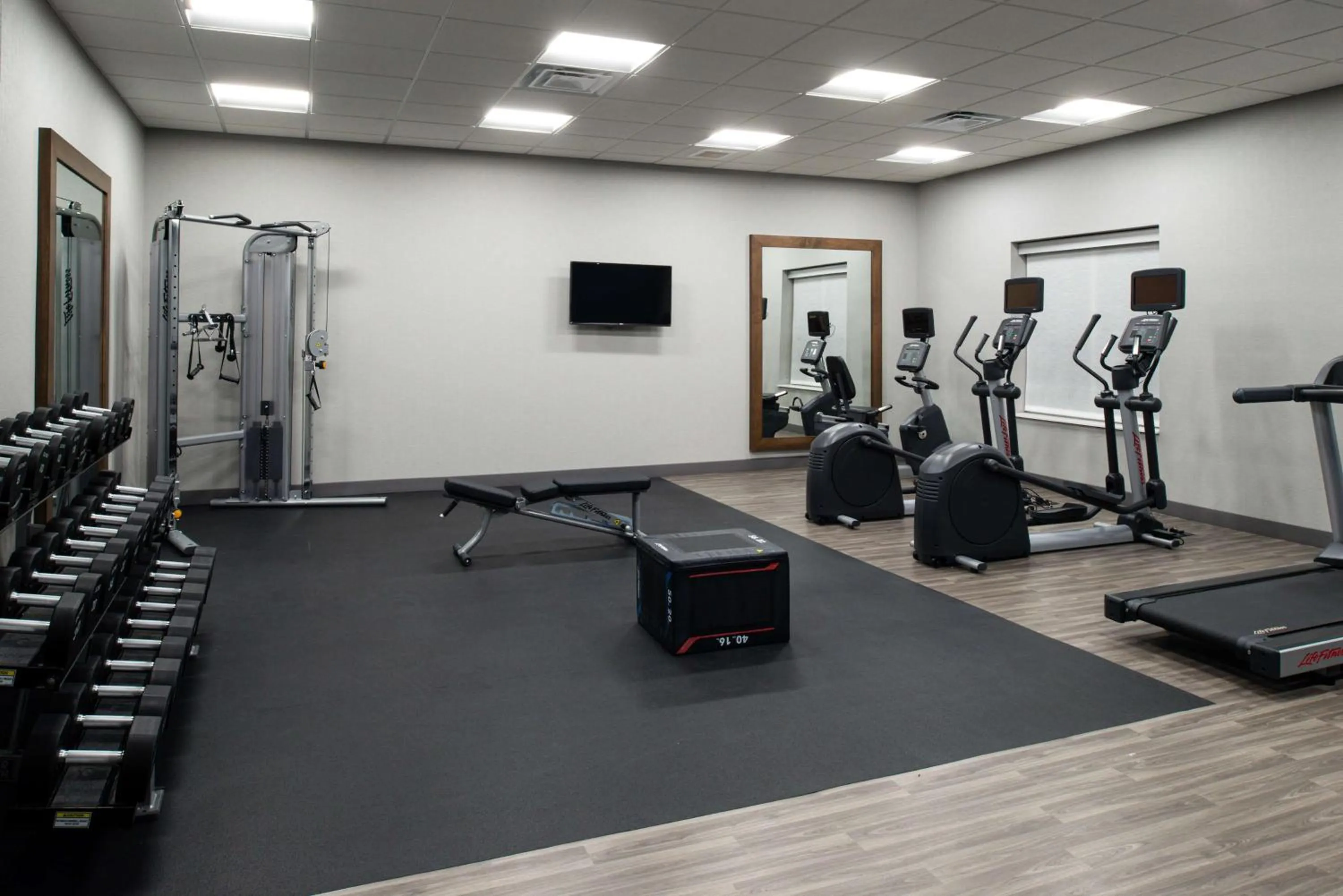 Fitness centre/facilities in Hampton Inn & Suites Adrian, Mi