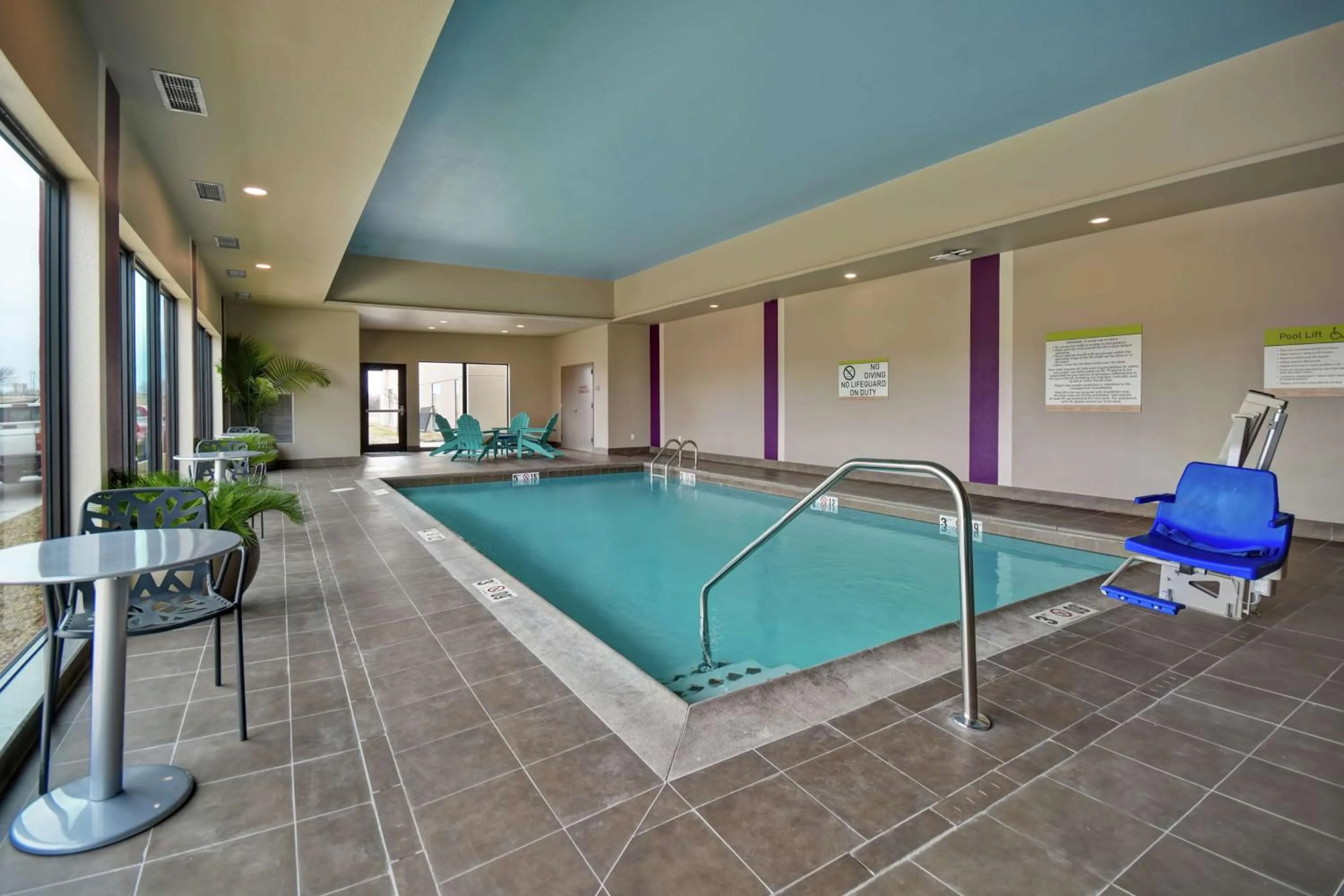 Pool view in Home2 Suites by Hilton Wichita Northeast