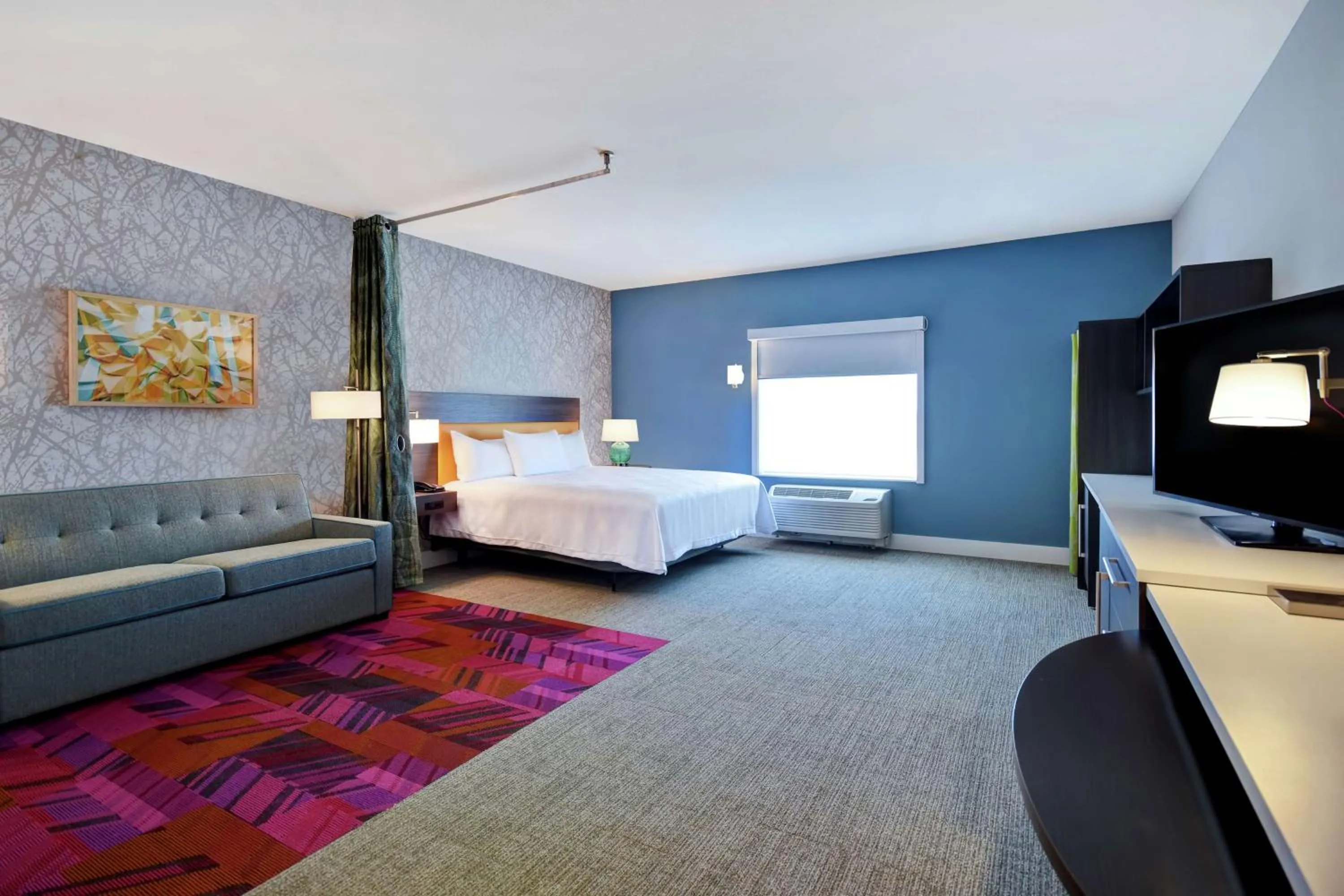 Bedroom, Bed in Home2 Suites by Hilton Wichita Northeast