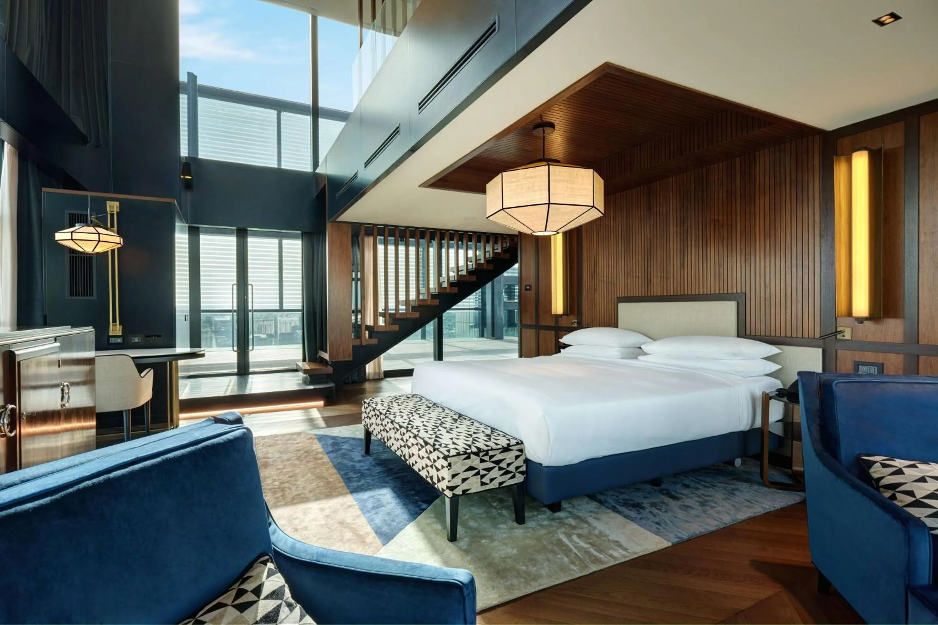 Bed in Hilton Rome Eur La Lama