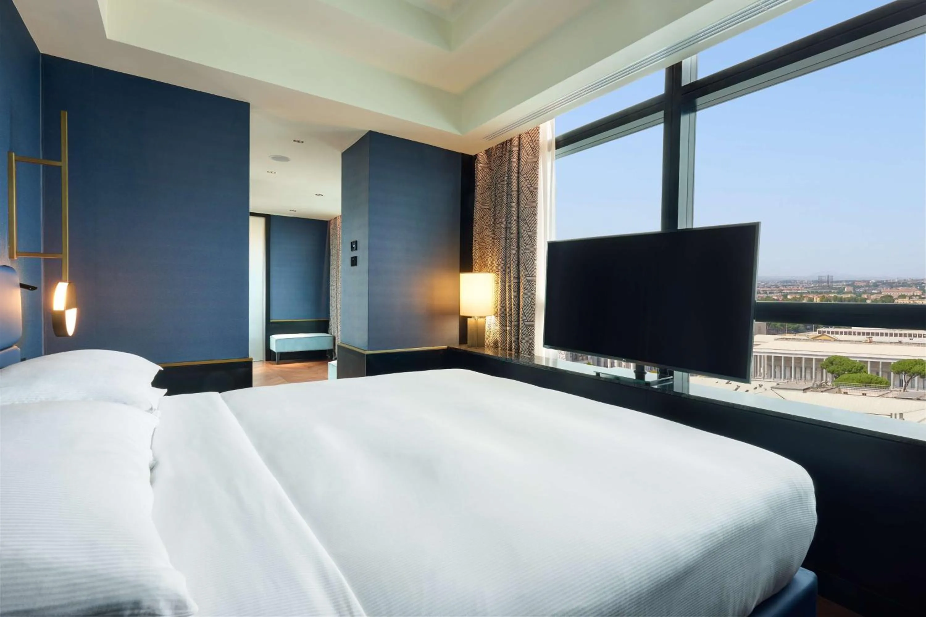 Bedroom, Bed in Hilton Rome Eur La Lama