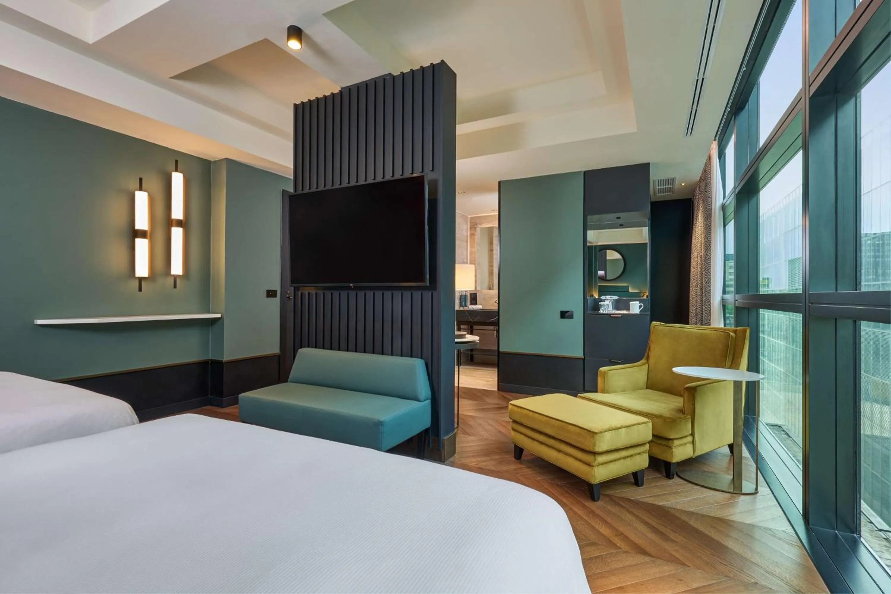 Bedroom, Bed in Hilton Rome Eur La Lama