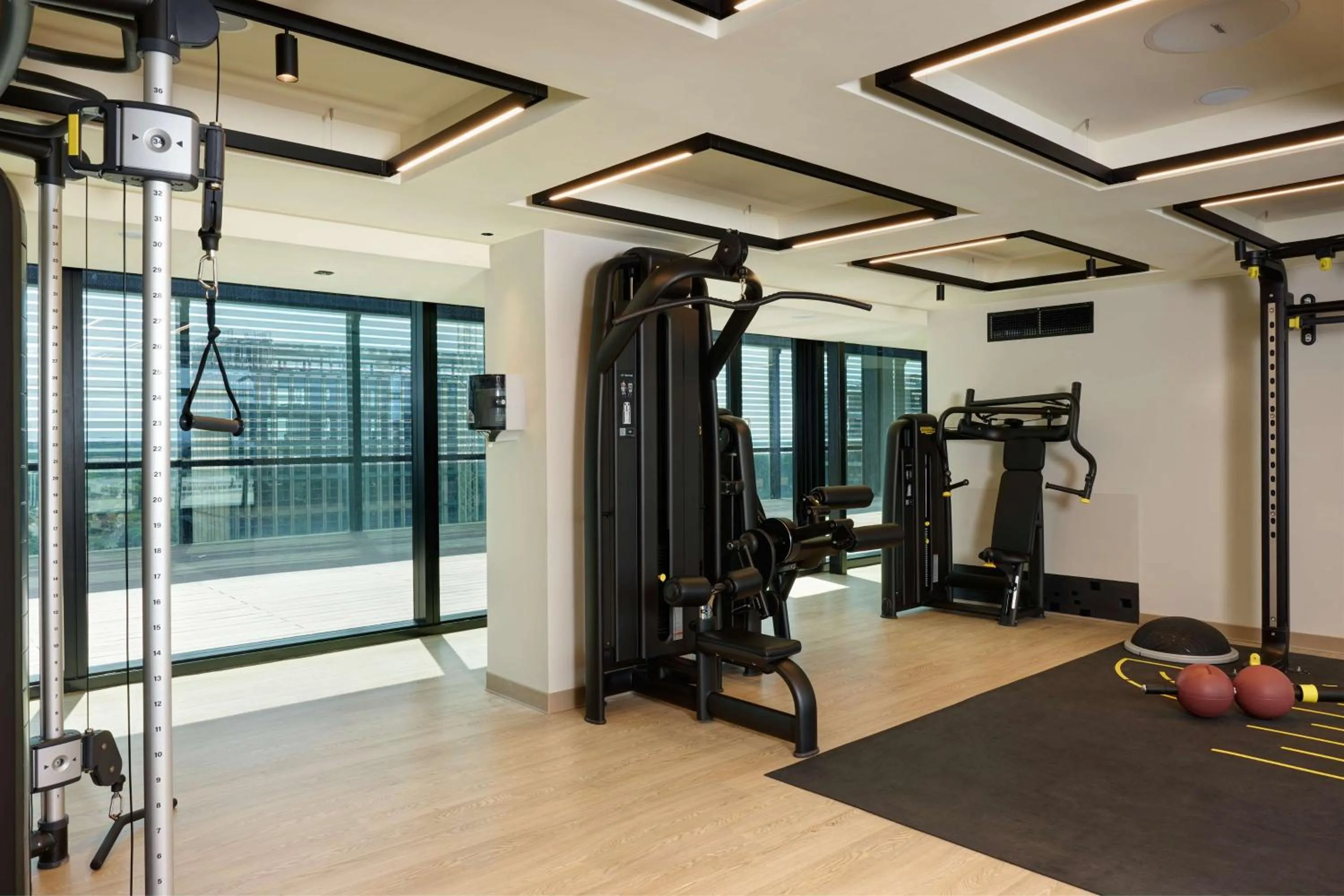 Fitness centre/facilities in Hilton Rome Eur La Lama
