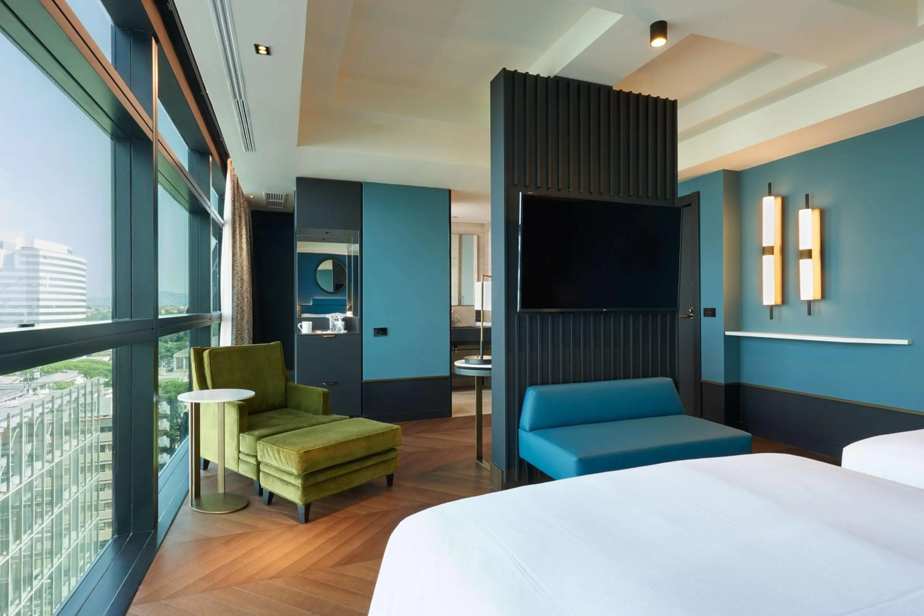 Bedroom, Bed in Hilton Rome Eur La Lama