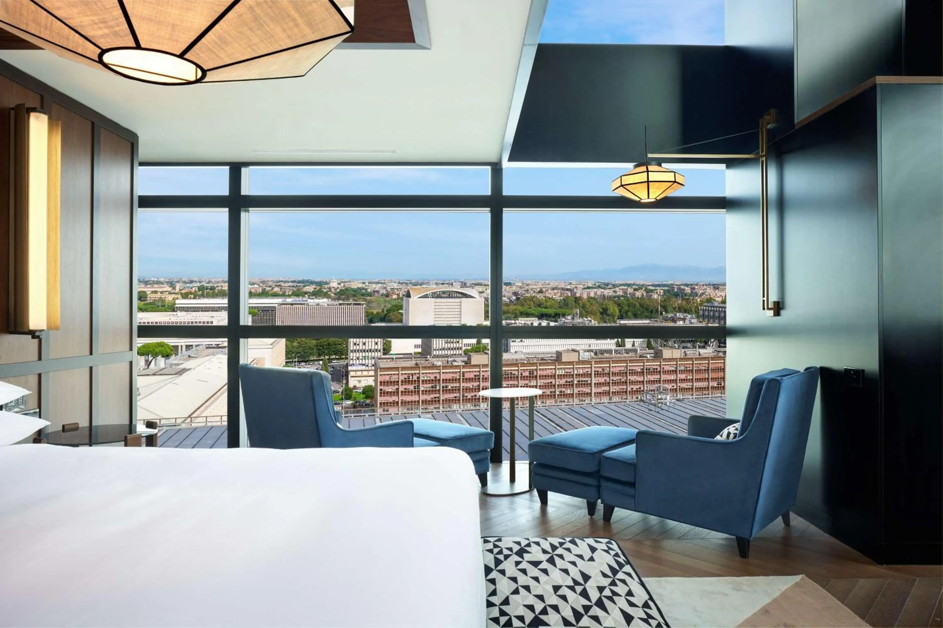 Bed in Hilton Rome Eur La Lama