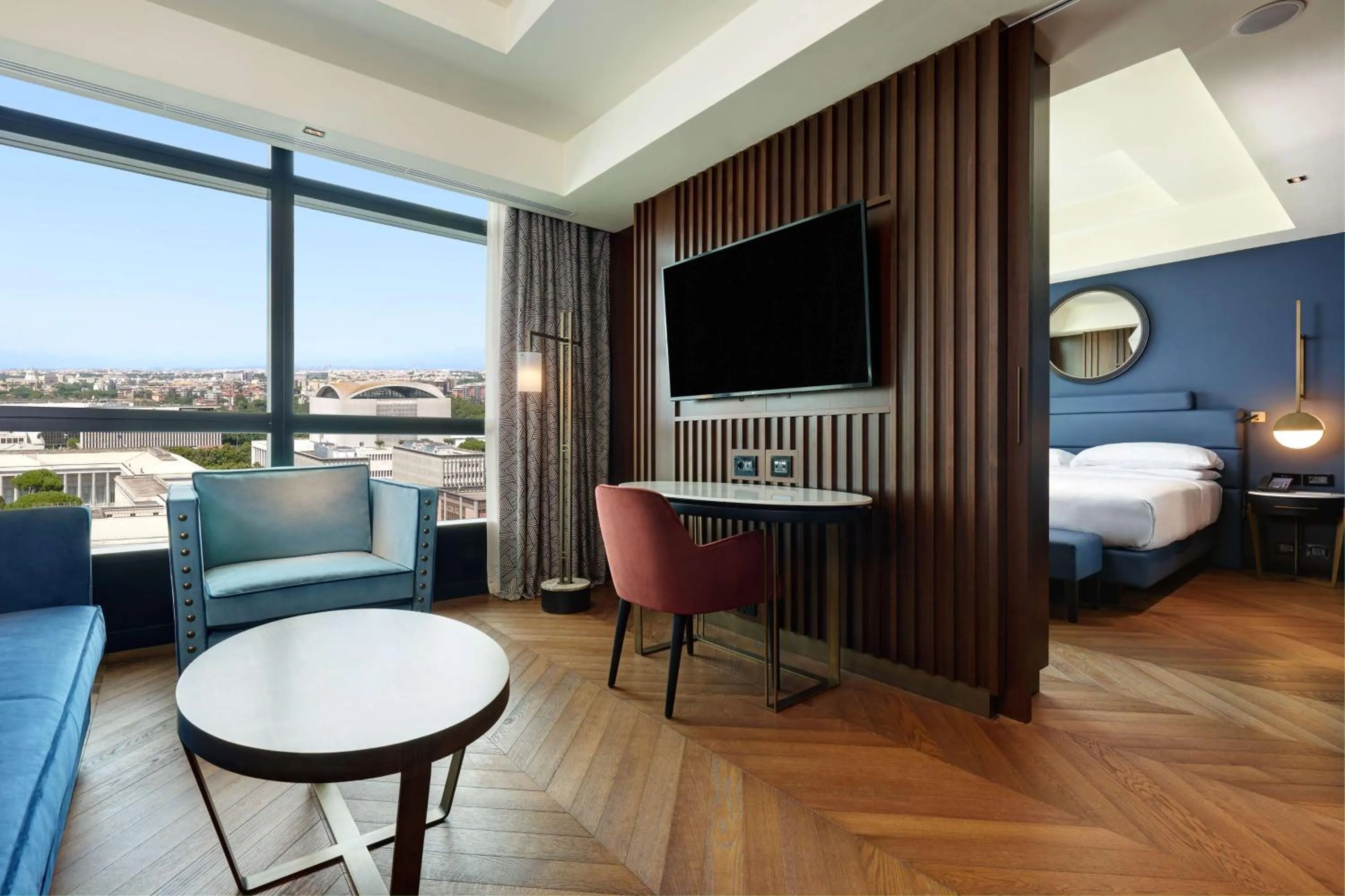 Bedroom, Bed in Hilton Rome Eur La Lama