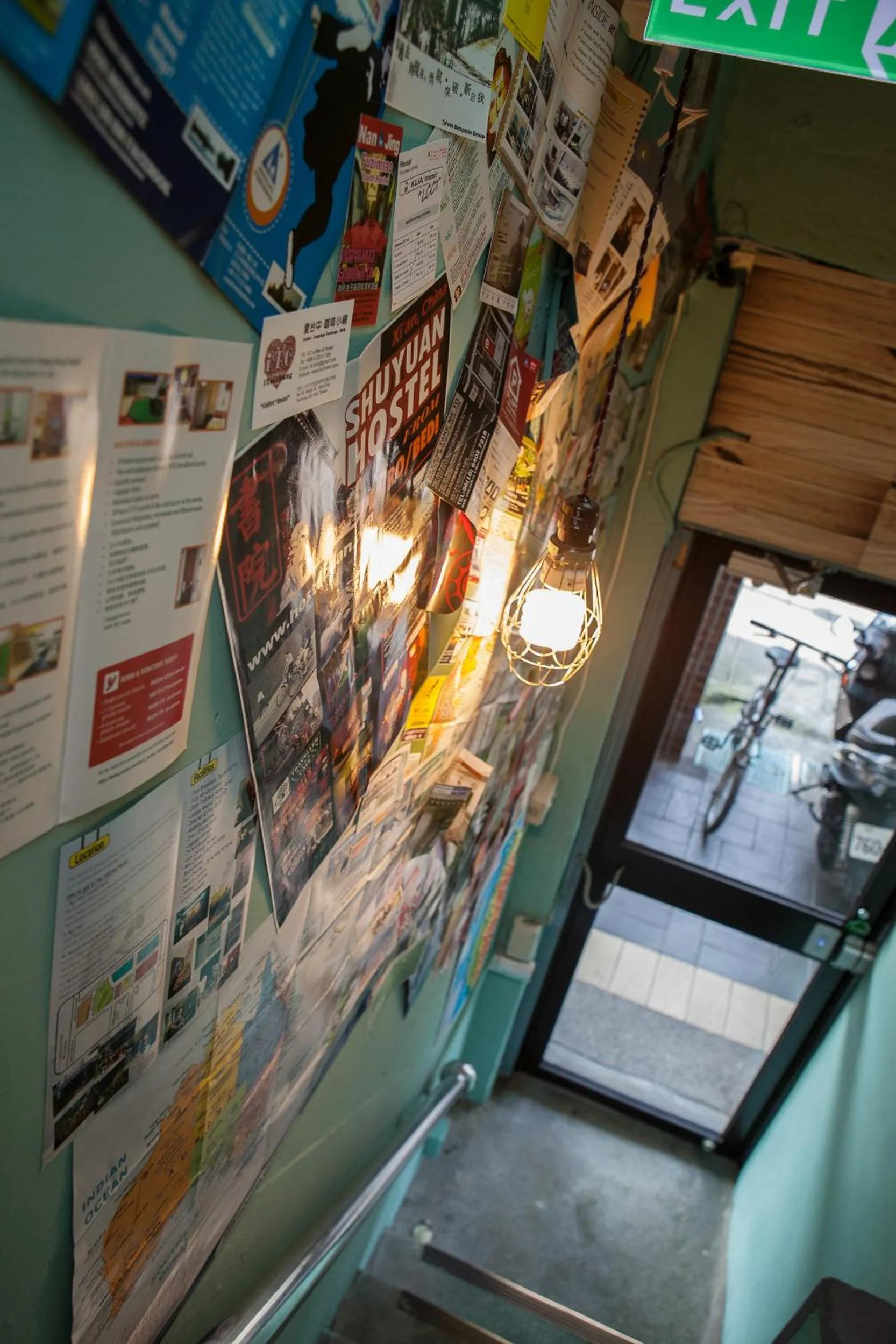 Facade/entrance in May Rooms Taipei Nangang Station