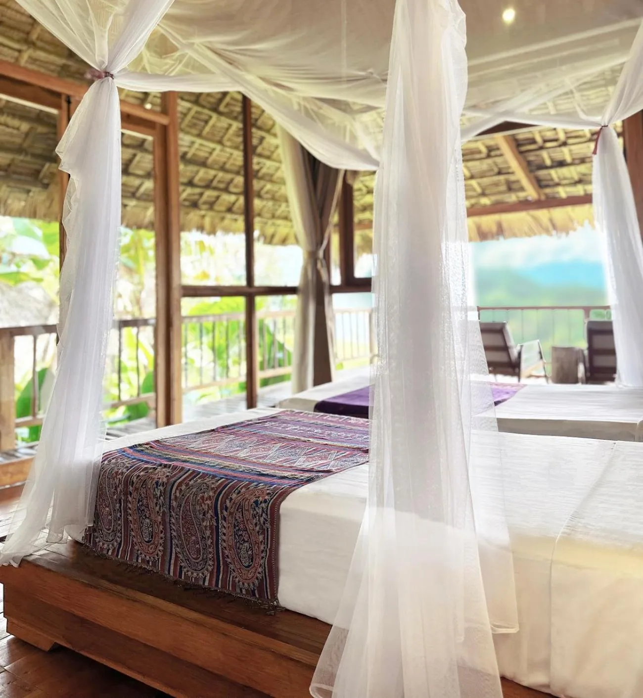 Bed in PU LUONG BOUTIQUE GARDEN