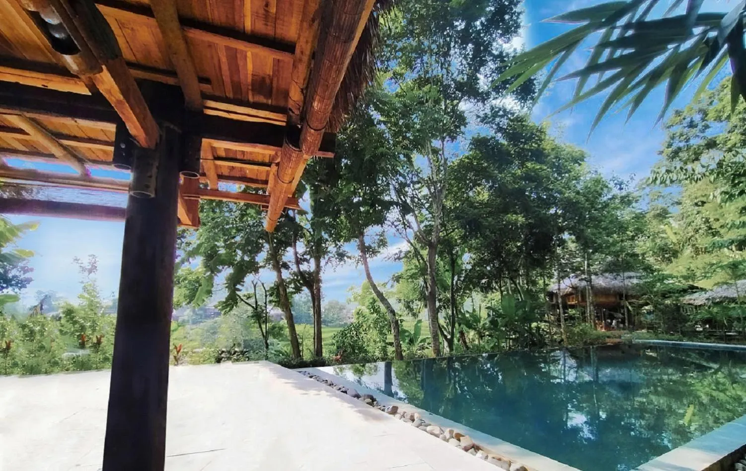 Swimming pool in PU LUONG BOUTIQUE GARDEN