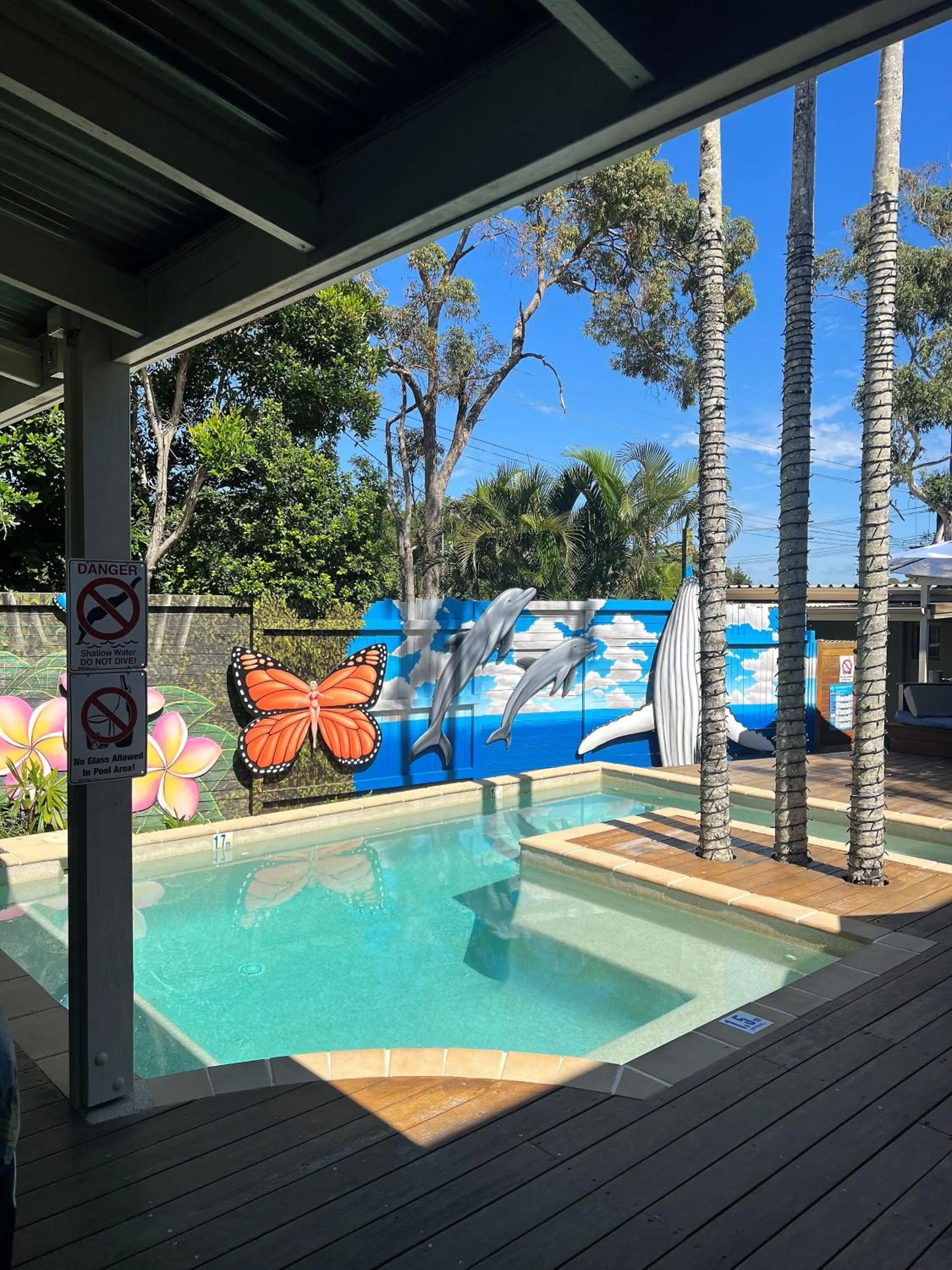 Balcony/Terrace in Noosa Flashpackers