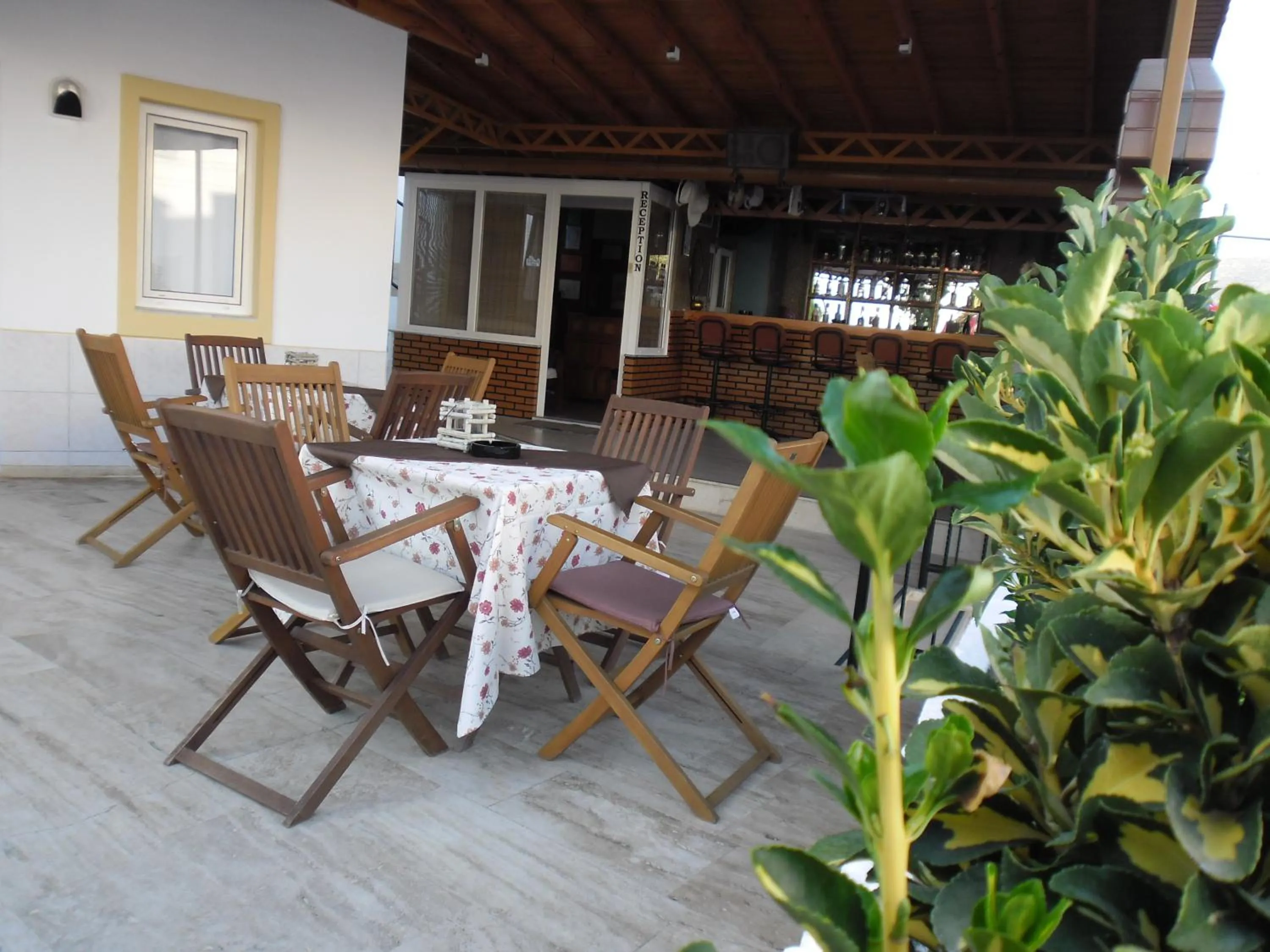 Seating area in Cam Hotel