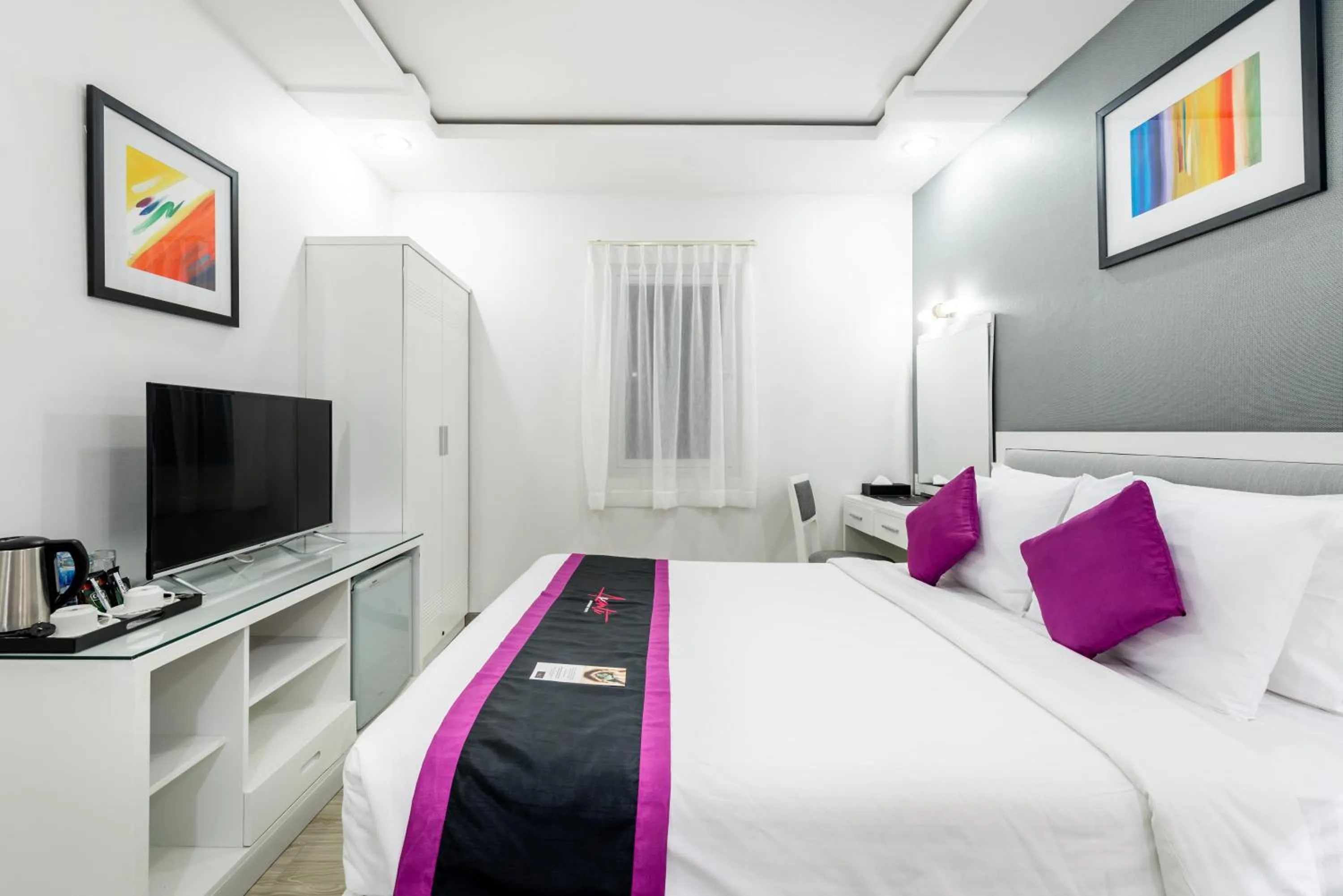 Bed in Avanti Boutique Hotel