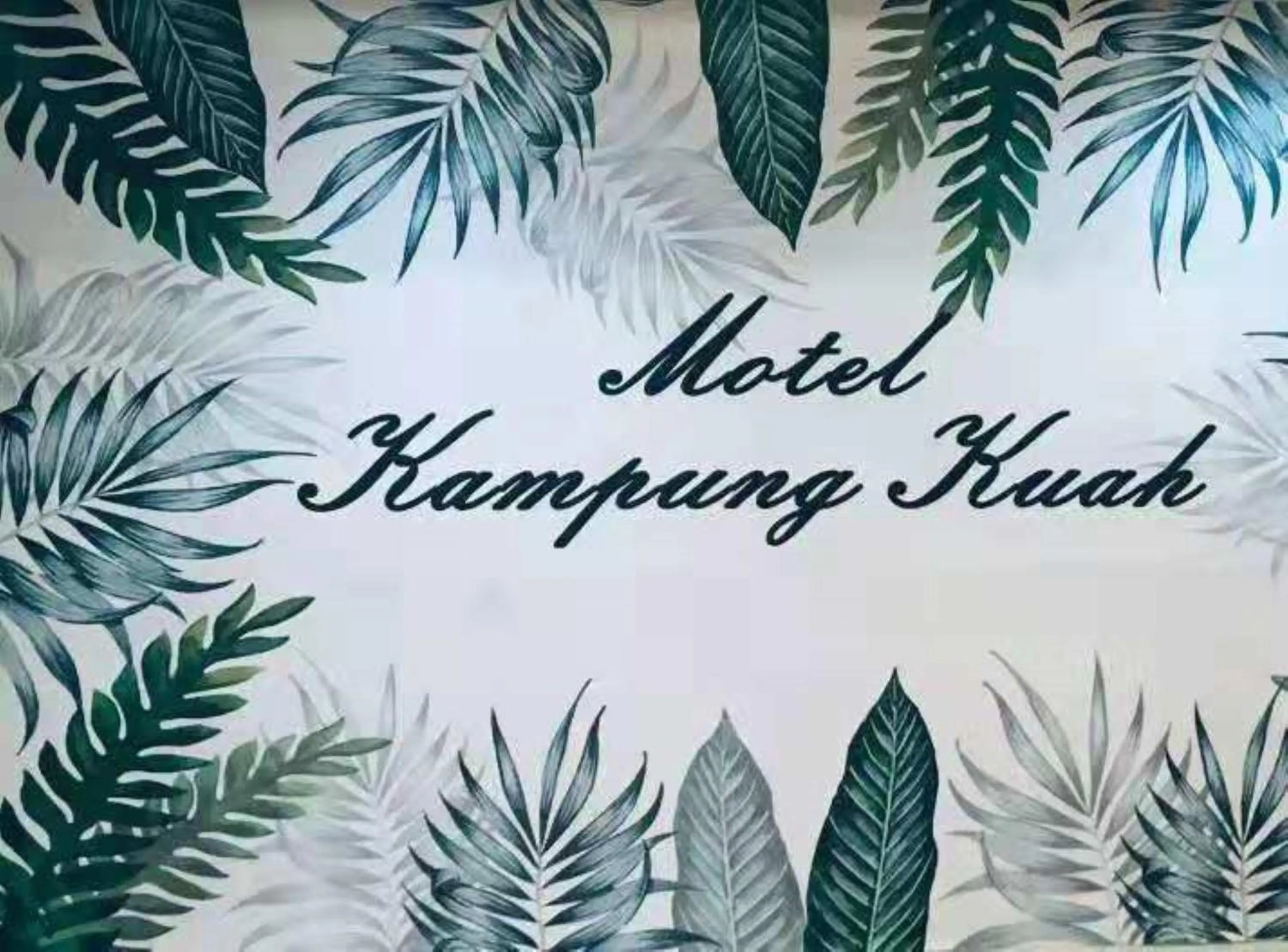 Decorative detail in Motel Kampung Kuah