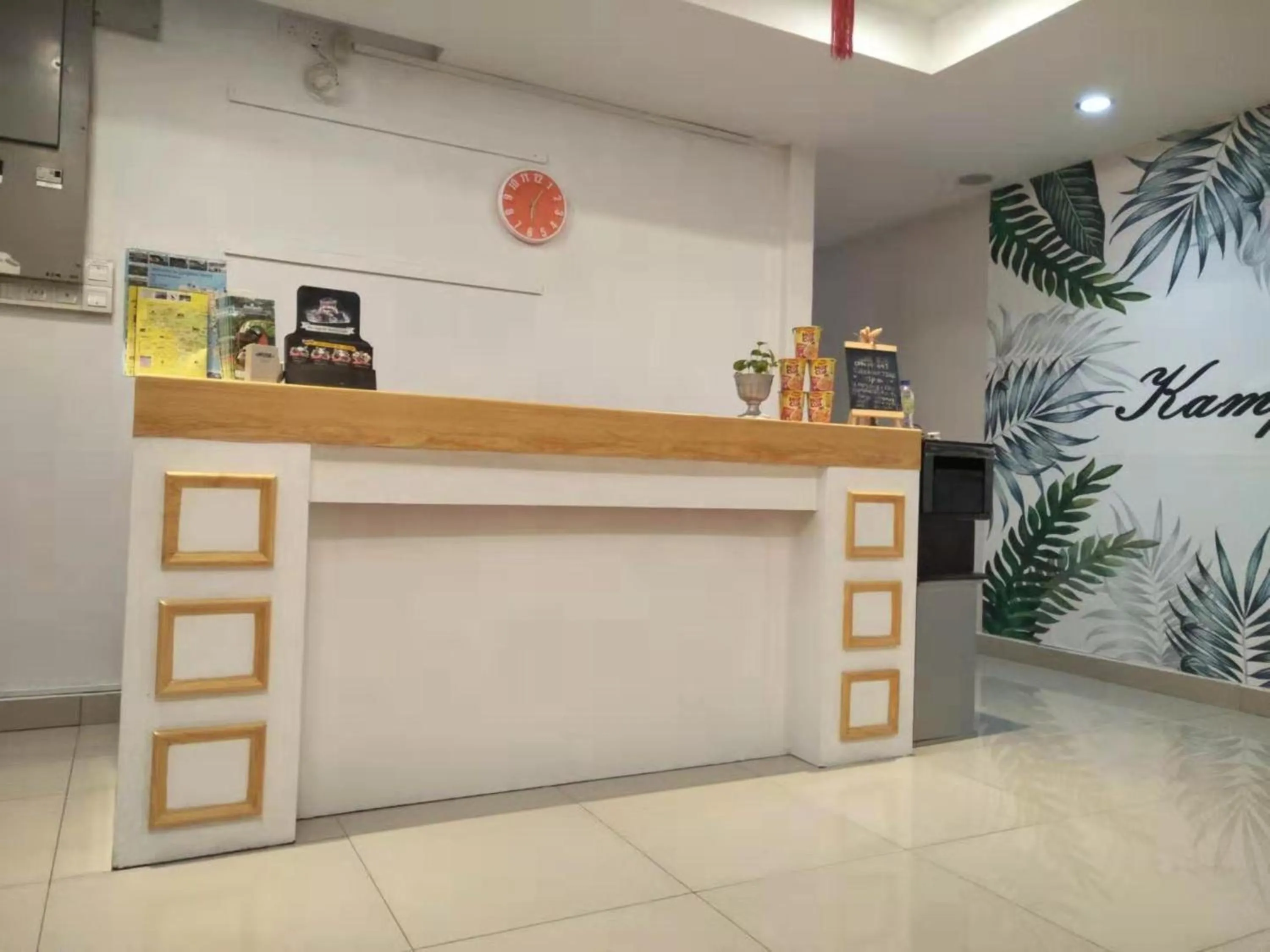 Lobby or reception in Motel Kampung Kuah