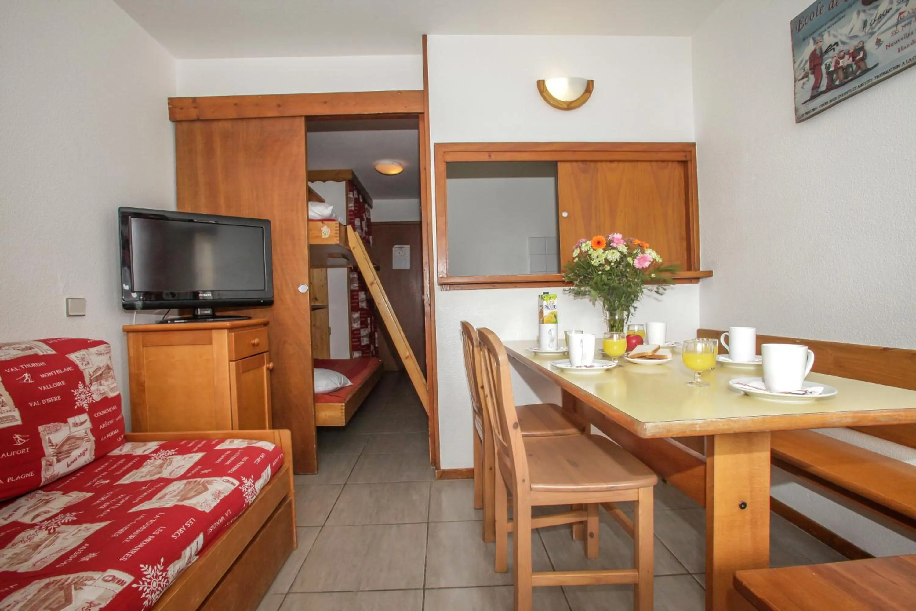 Bed in Résidence Odalys Le Hameau du Borsat