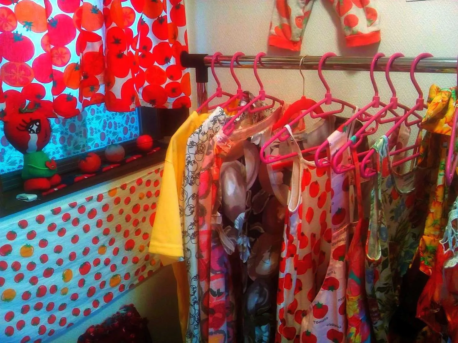 Decorative detail in Osaka Tomato Guesthouse