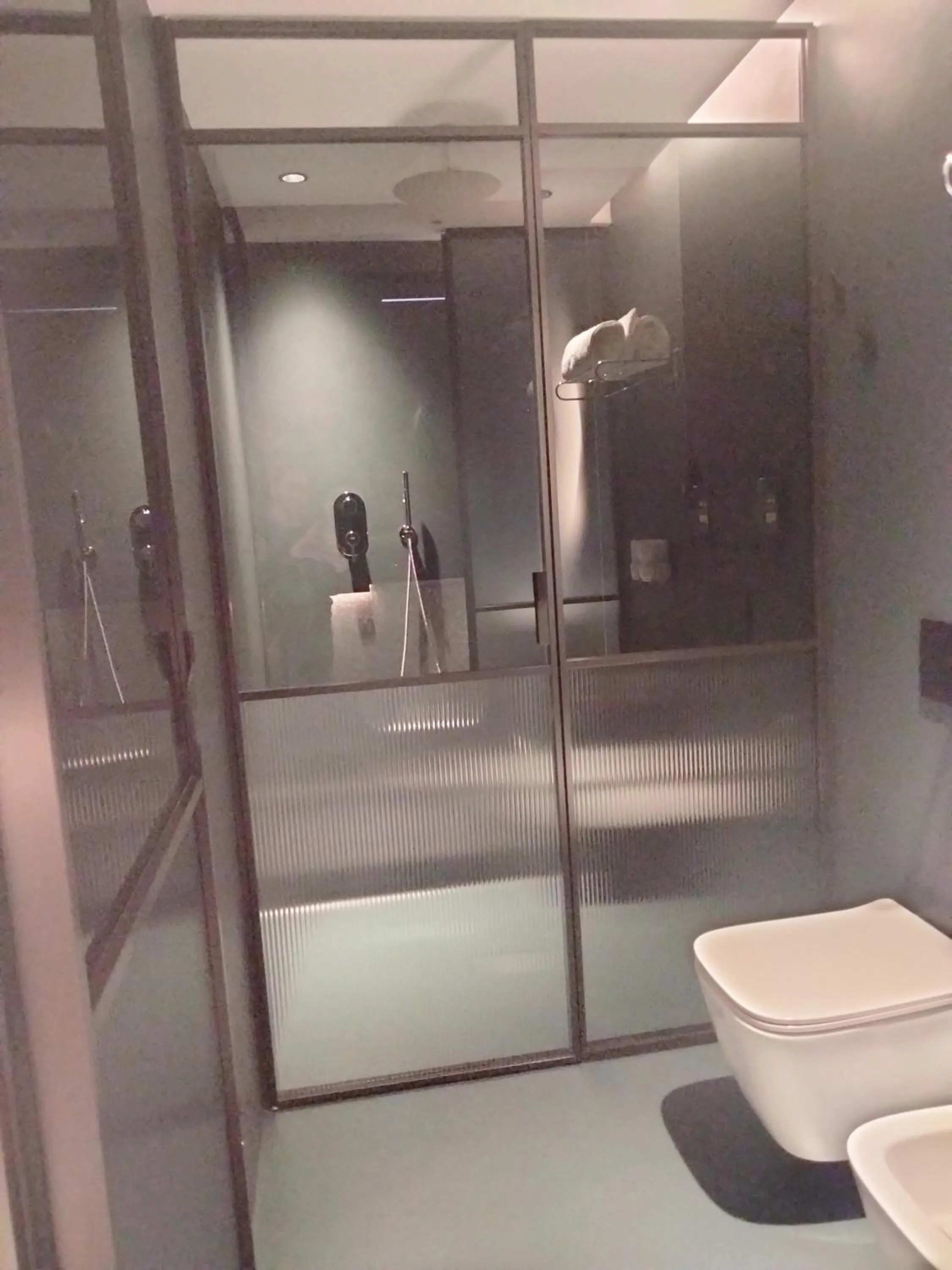 Shower in Hotel Ristorante Al Caminetto WorldHotels Crafted Adults Only