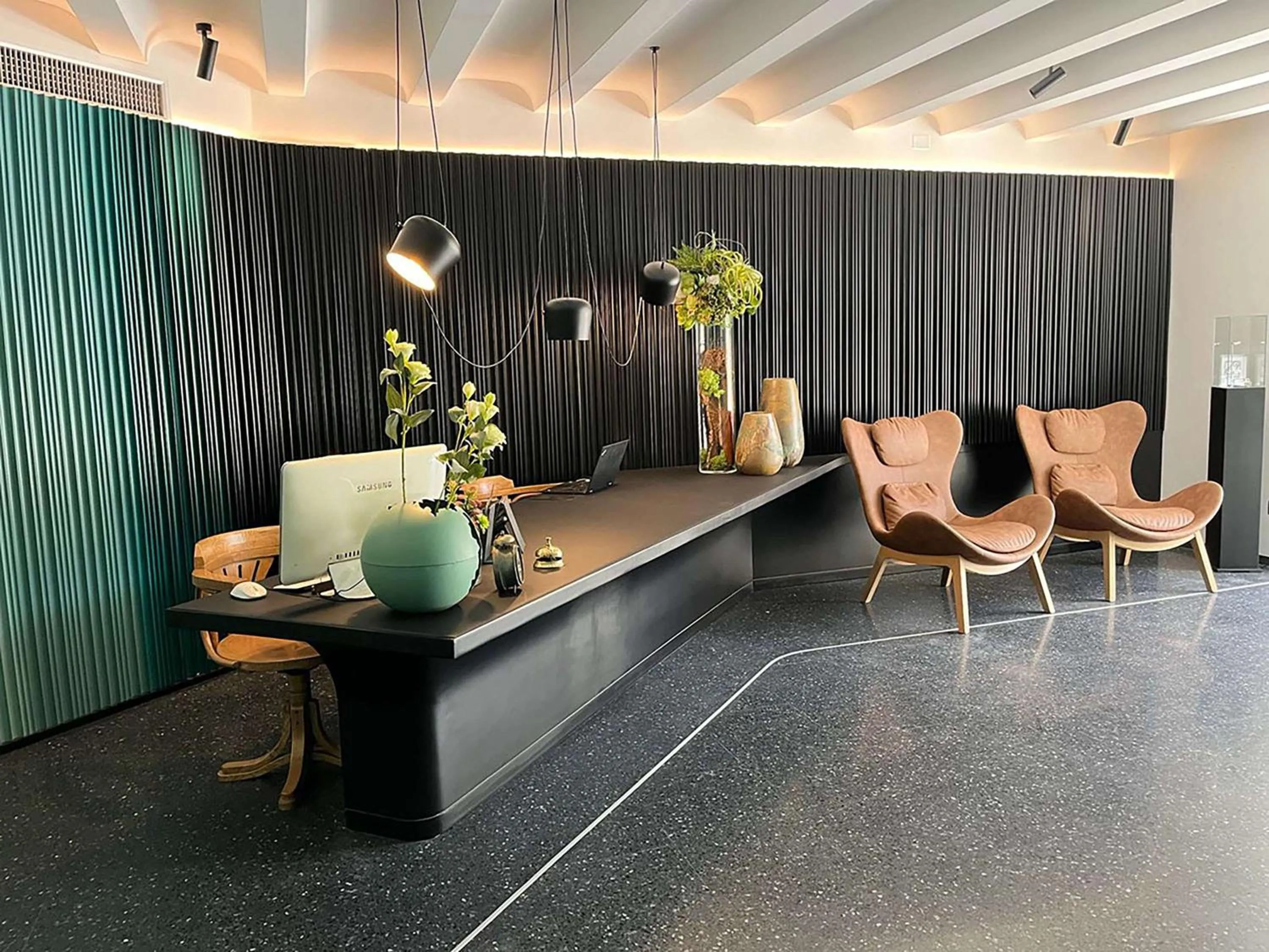 Lobby or reception in Hotel Ristorante Al Caminetto WorldHotels Crafted Adults Only