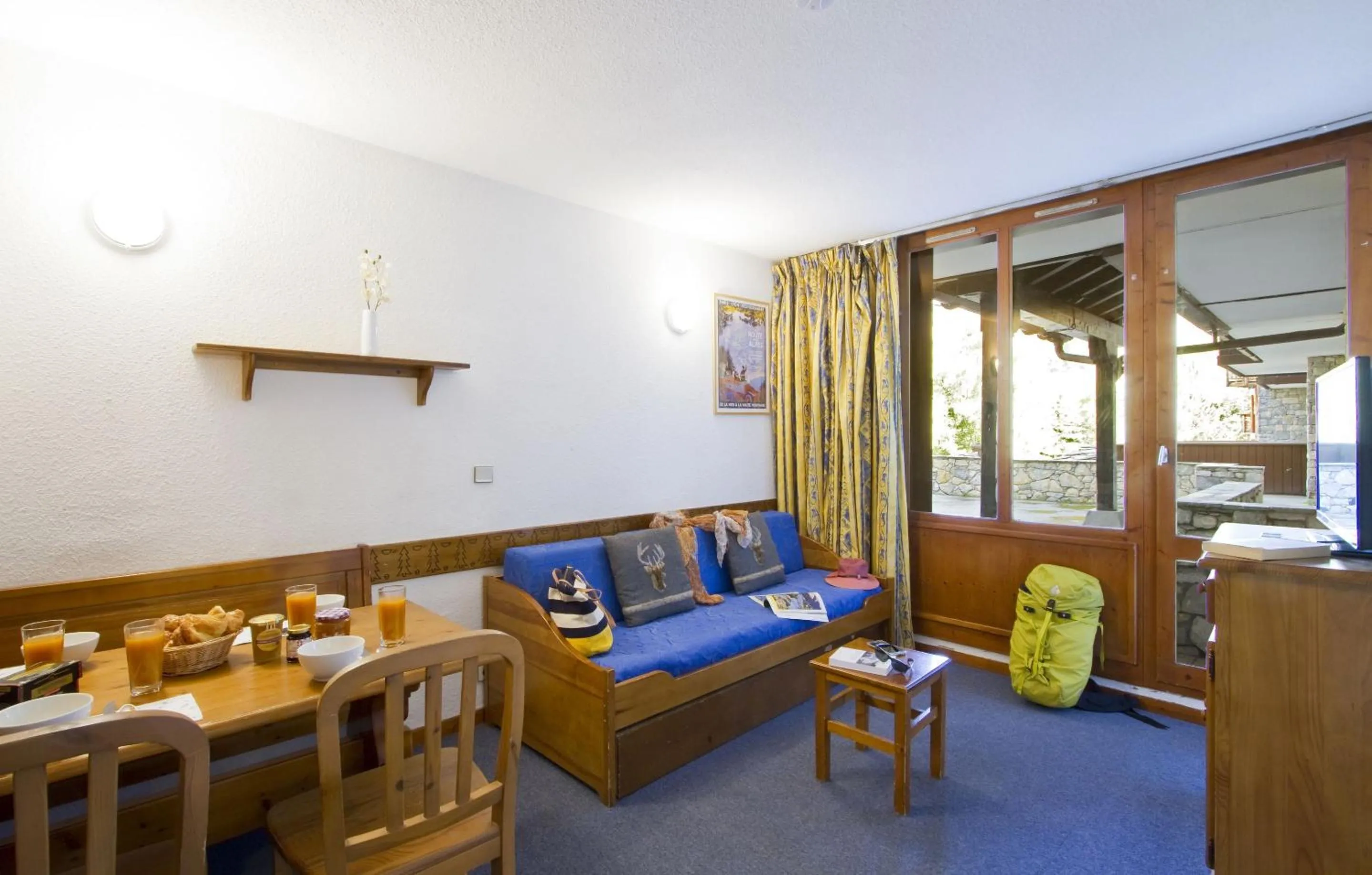 Seating area in Résidence Odalys Les Hauts du Rogoney