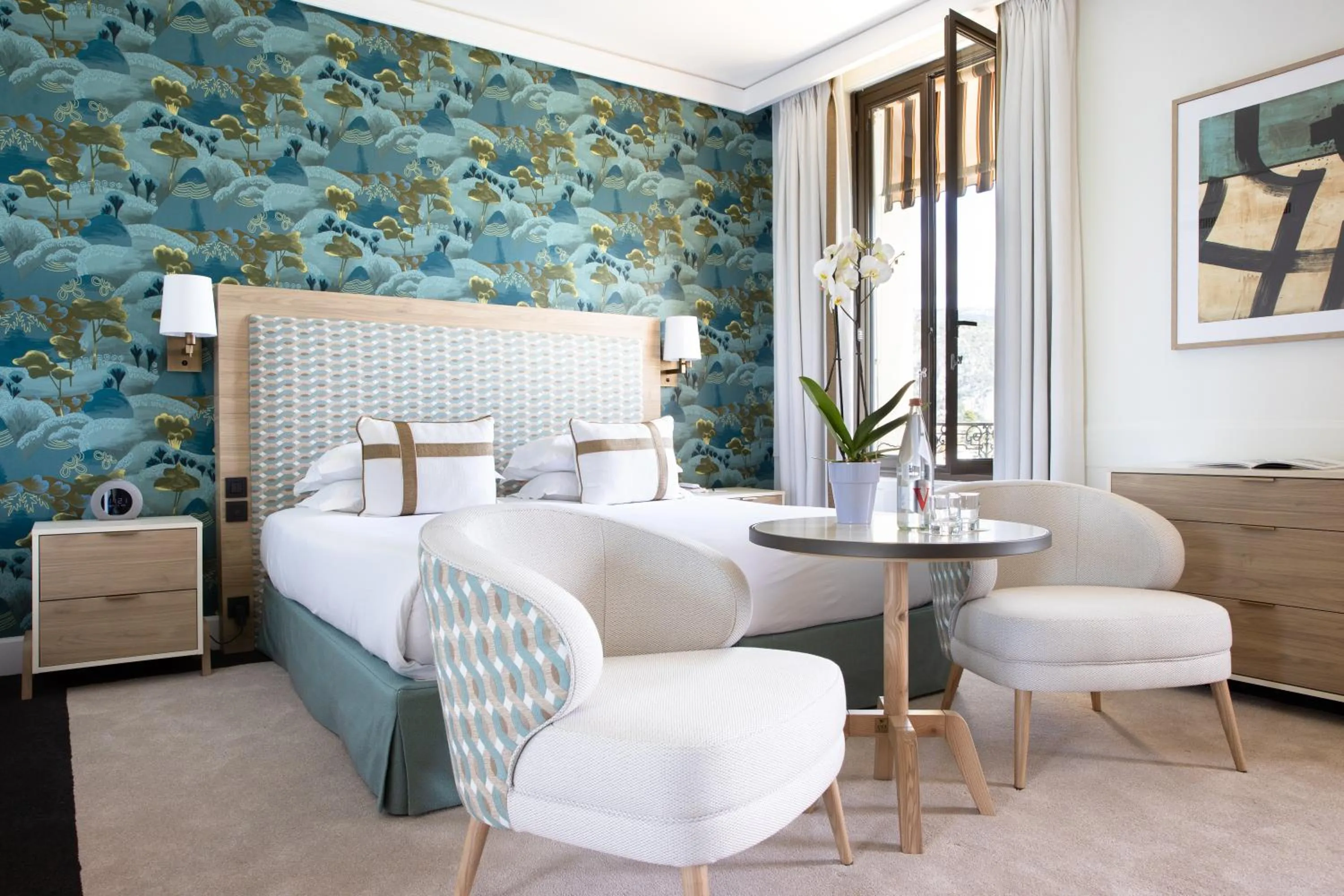 Deluxe Room Sea and Garden View in Hotel Royal-Riviera