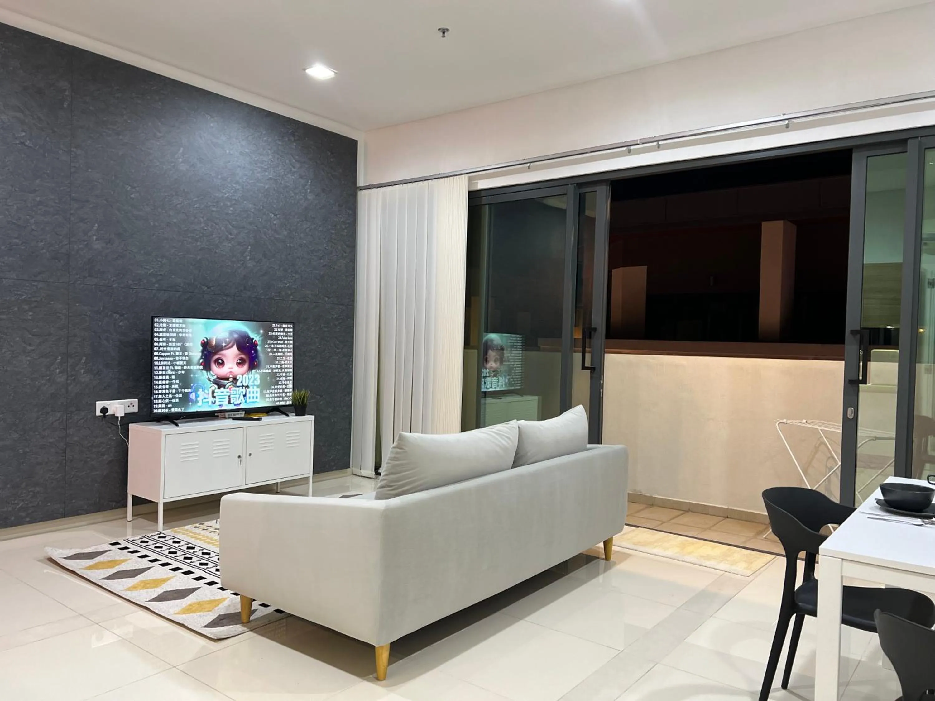 Living room in Plaza Arkadia Desa Parkcity by KLhomesweet