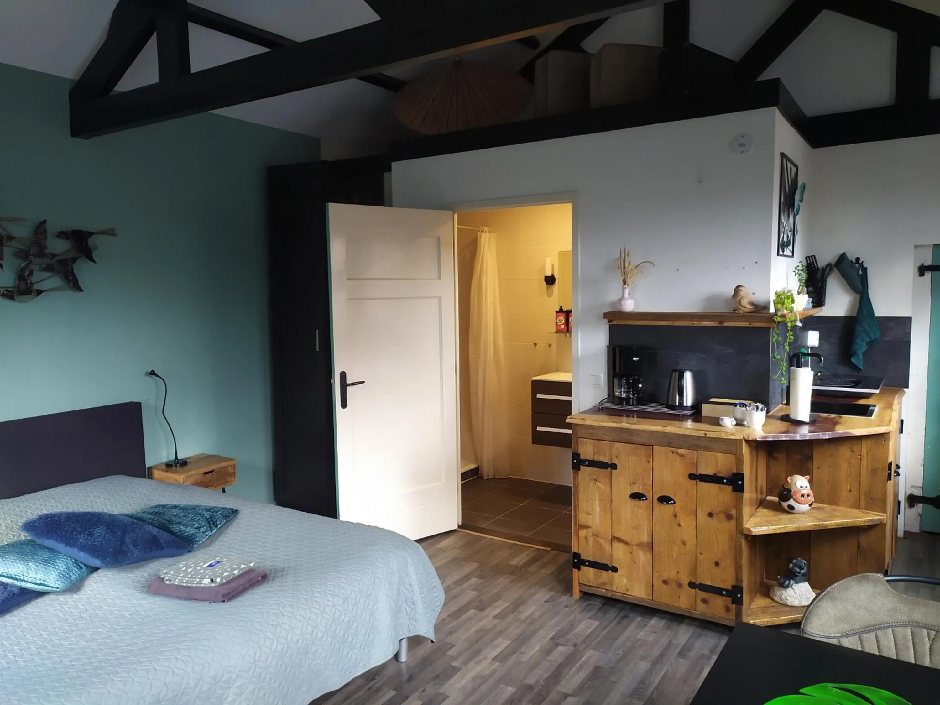 Bed in Bed and Breakfast Bianca