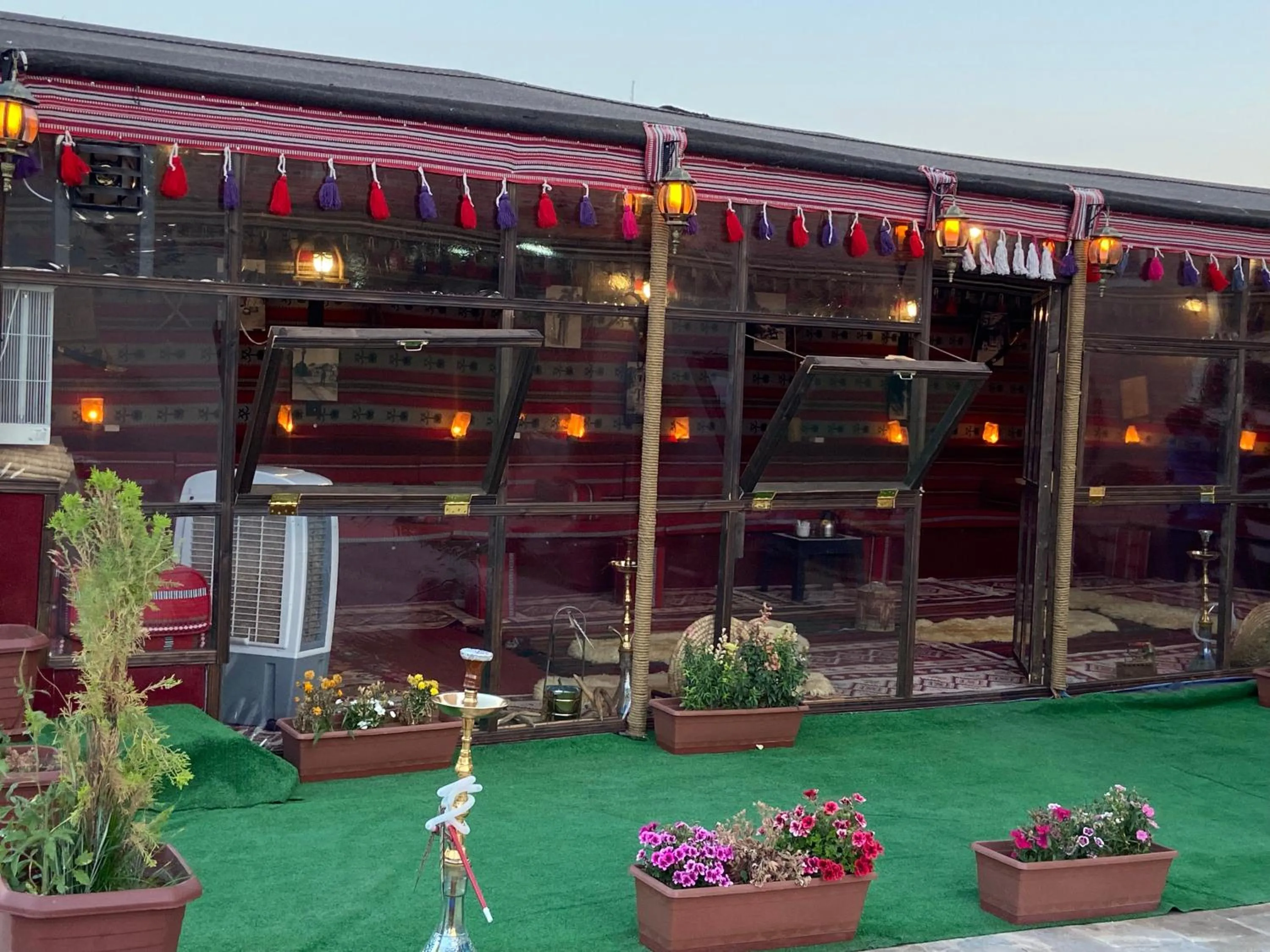 Seating area in Petra Aretas Hotel