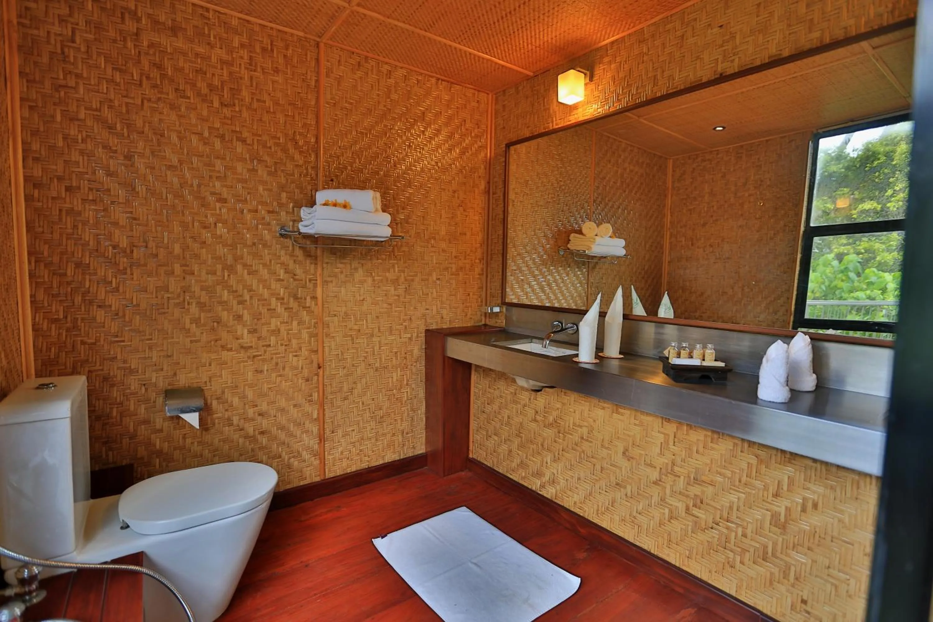 Bathroom in The Rainforest Ecolodge - Sinharaja with Shuttle Service from Car Park