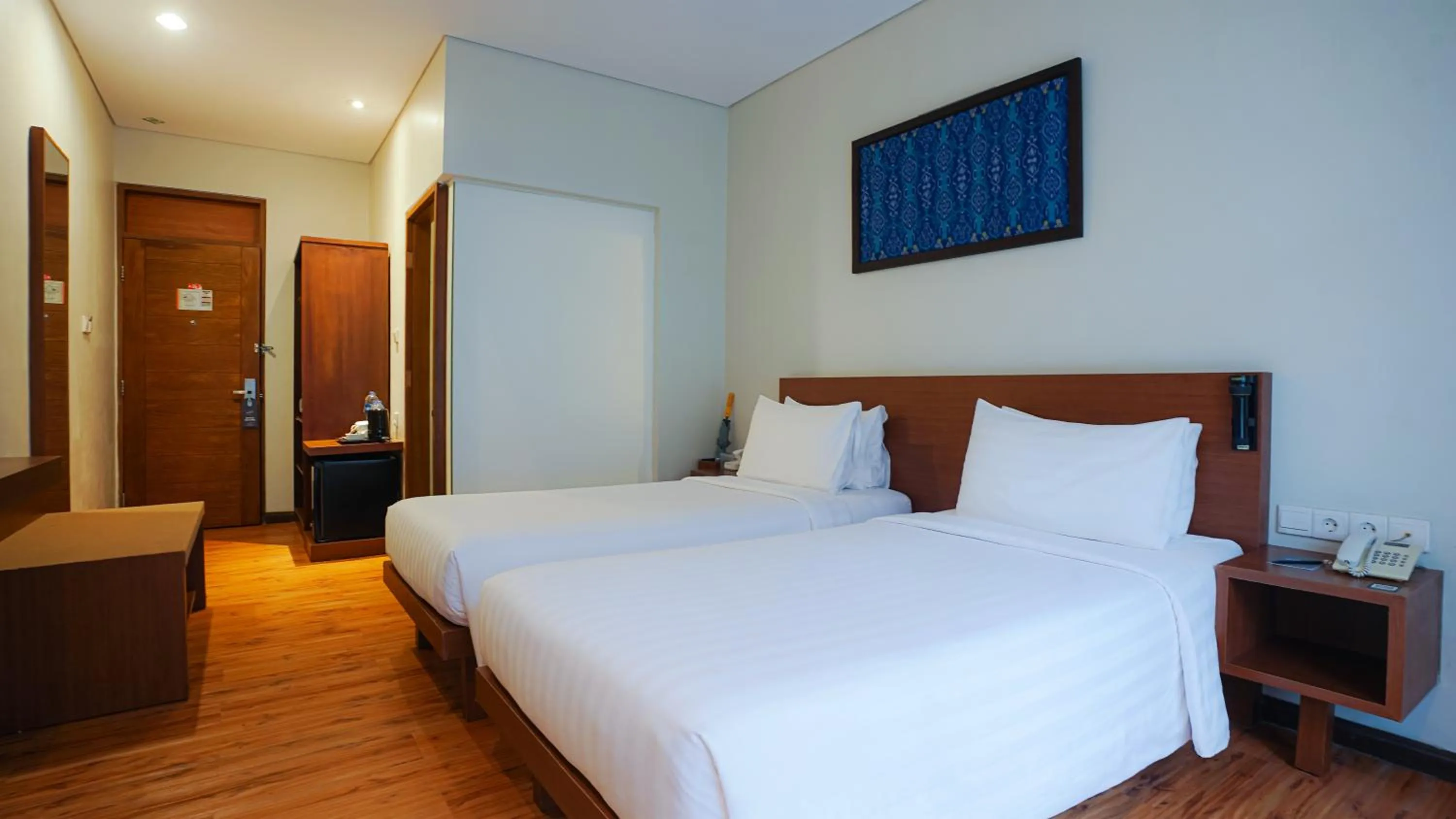 Bed in Grand Whiz Hotel Nusa Dua Bali
