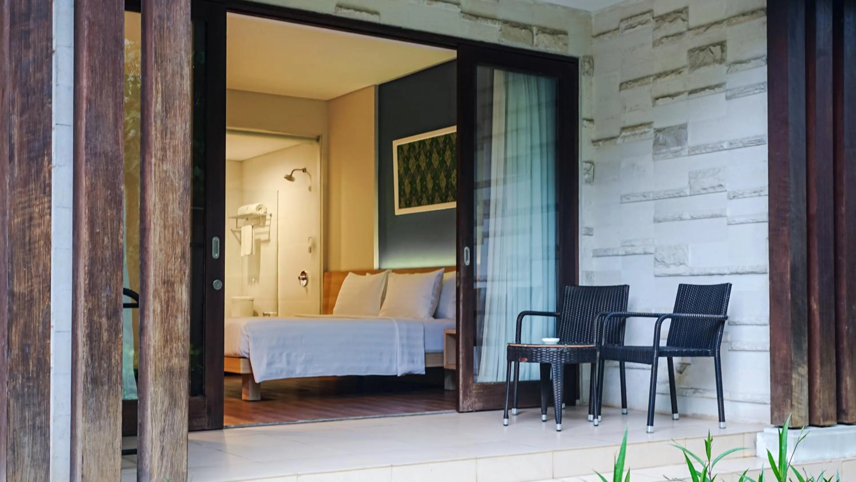 Bed in Grand Whiz Hotel Nusa Dua Bali