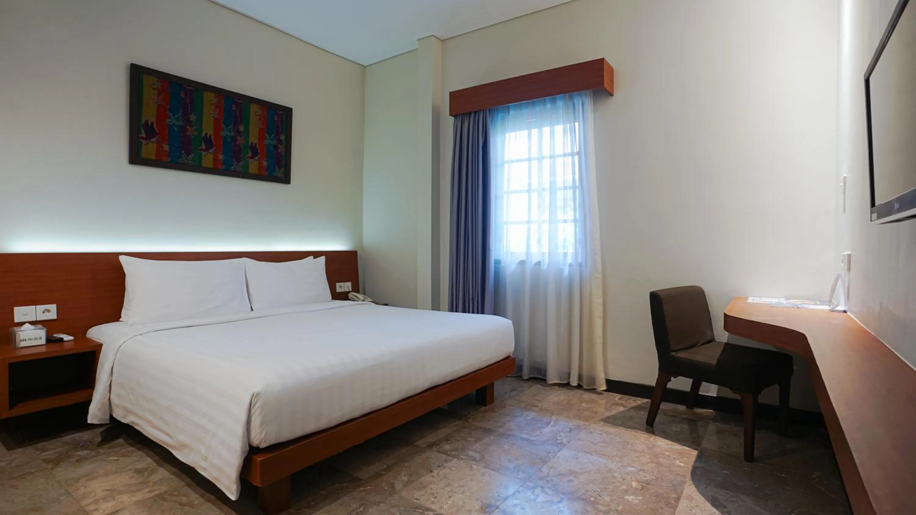 Bed in Grand Whiz Hotel Nusa Dua Bali