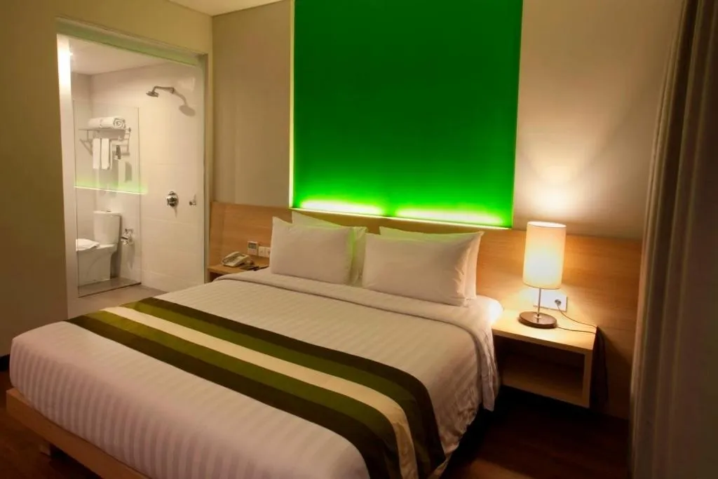 Bed in Grand Whiz Hotel Nusa Dua Bali