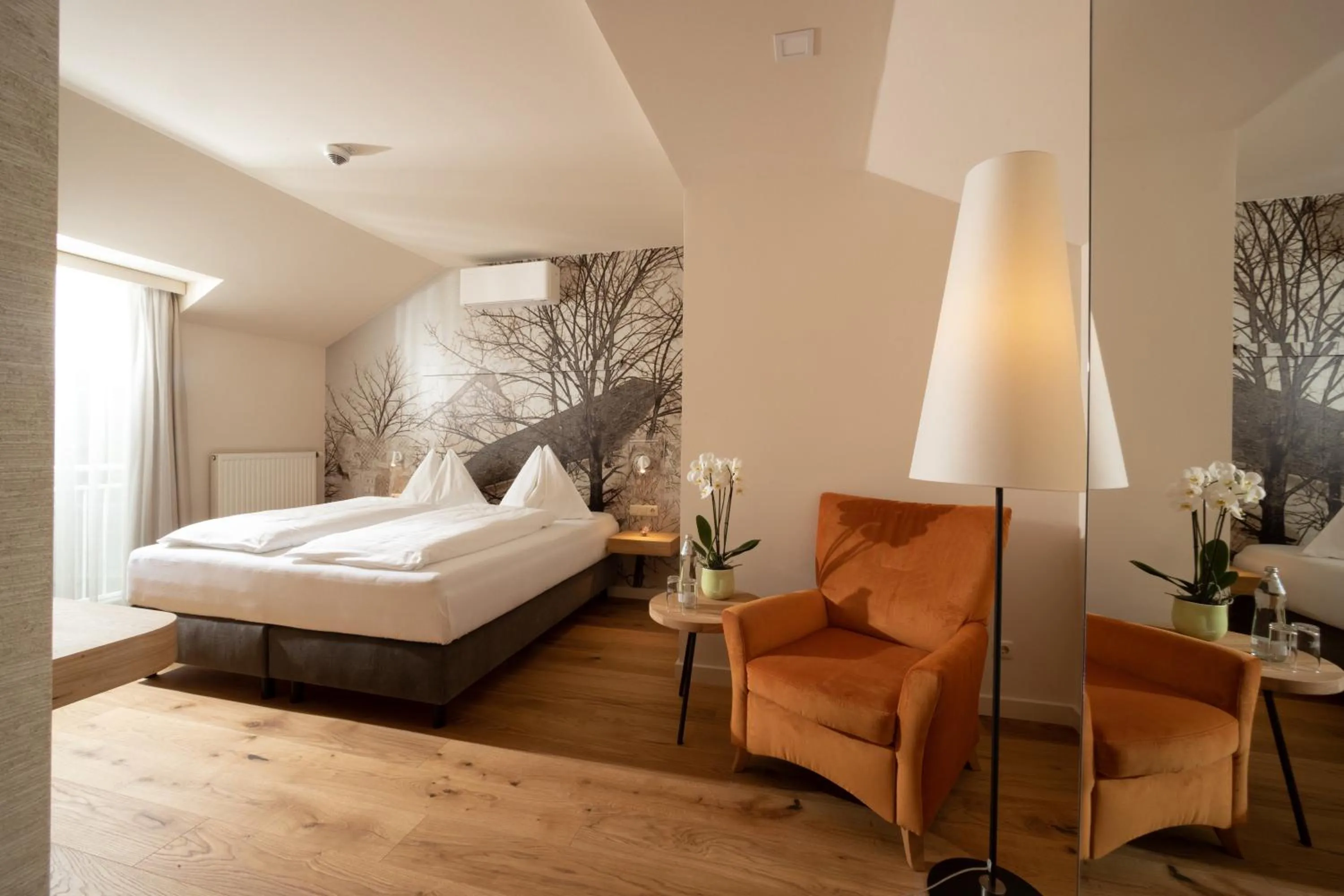 Bedroom, Bed in Hotel-Restaurant Allmer