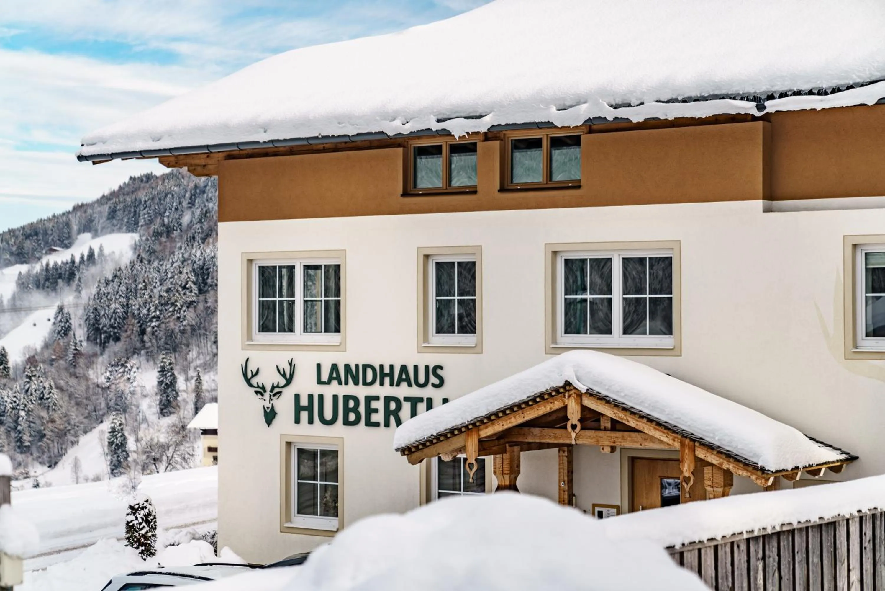 Property building in Landhaus Hubertus Wellness & Breakfast