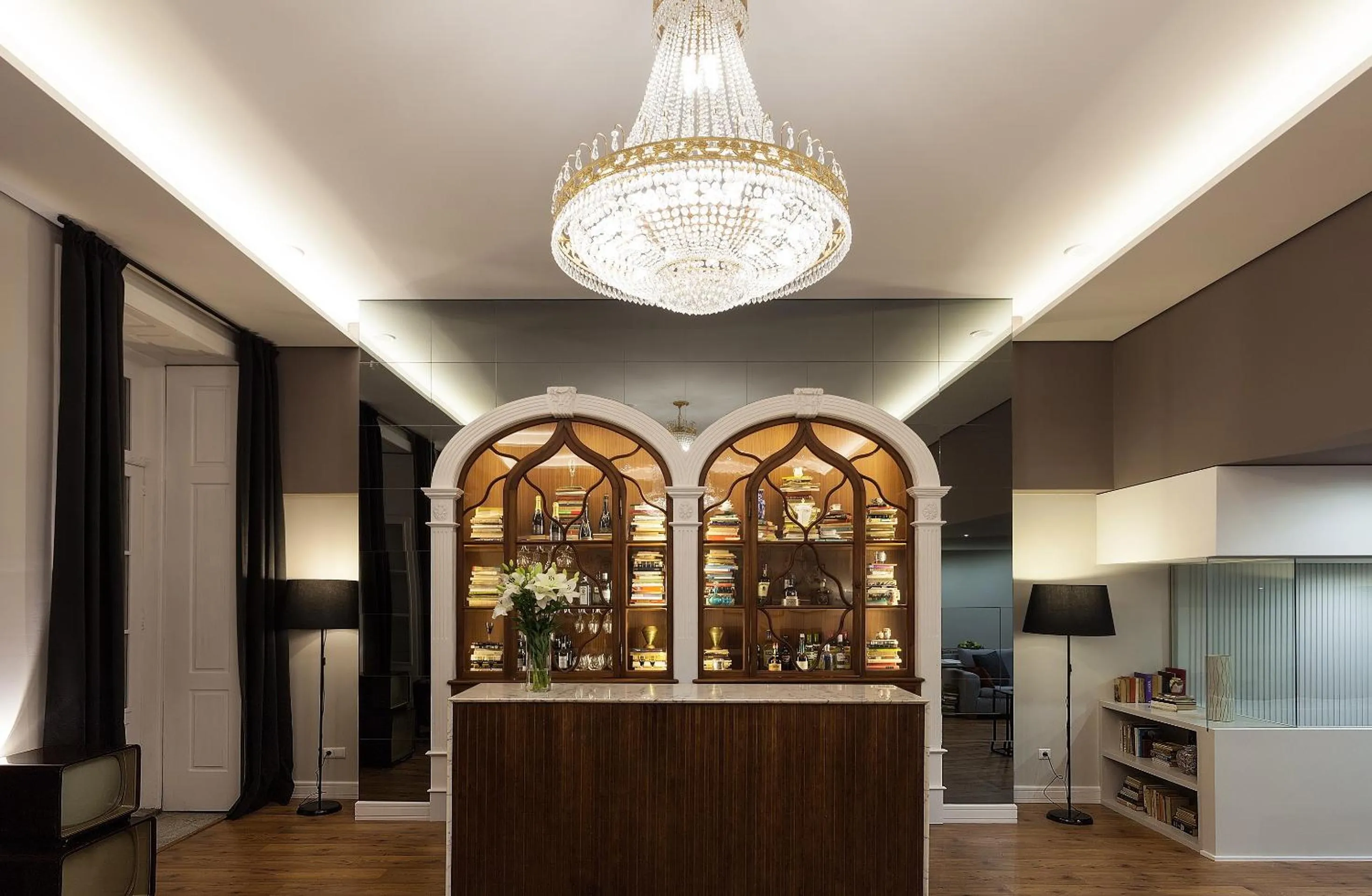 Living room in B The Guest Downtown