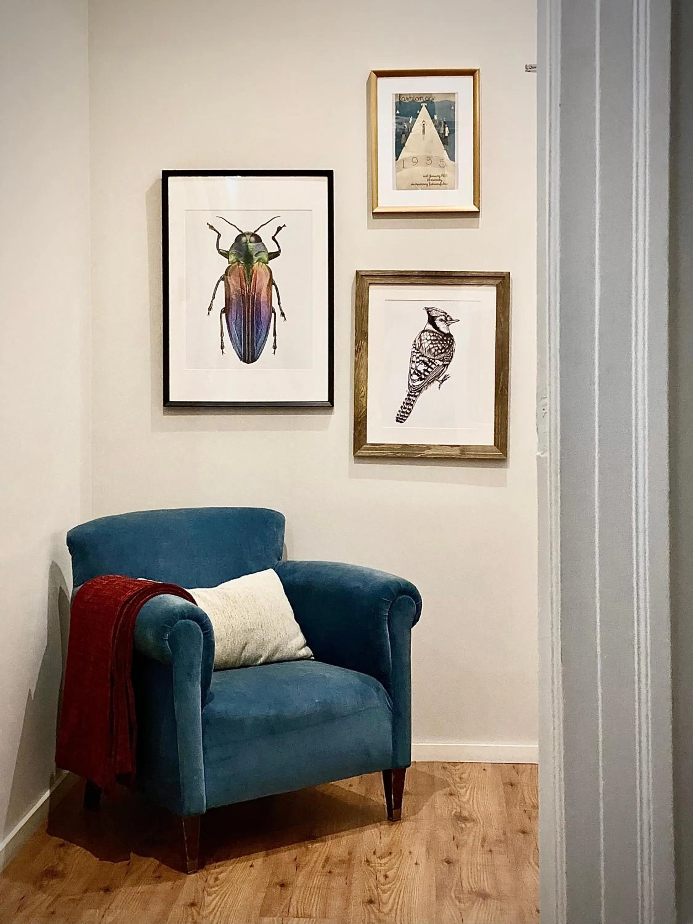 Seating area in B The Guest Downtown