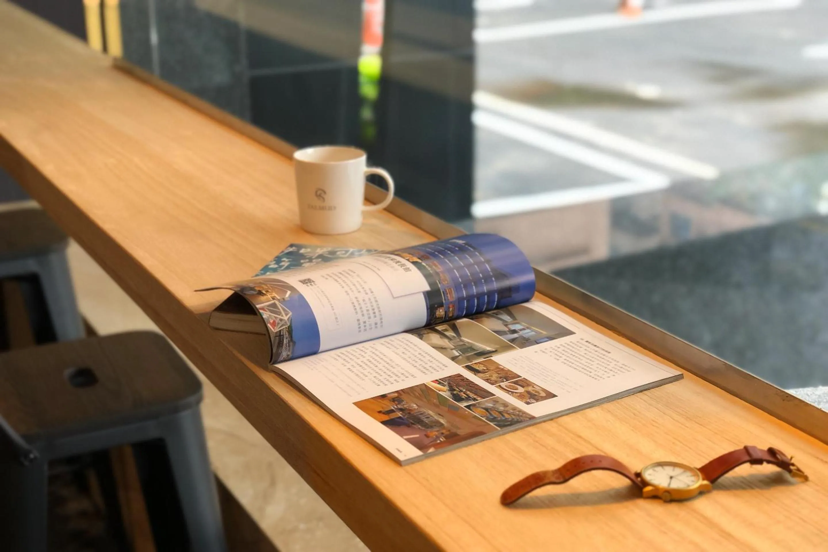 Seating area in Talmud Hotel Taichung