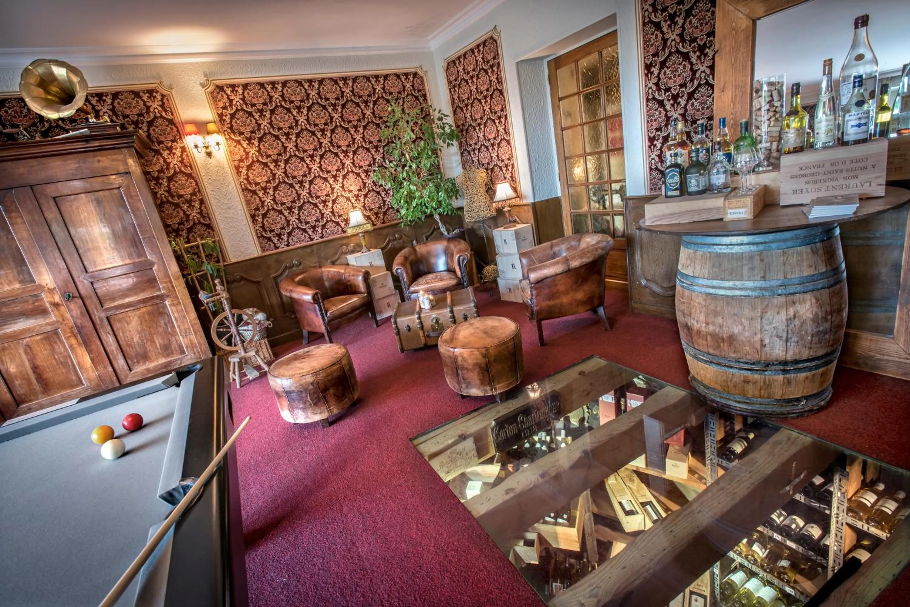 Living room in Hotel Le Rocher Blanc