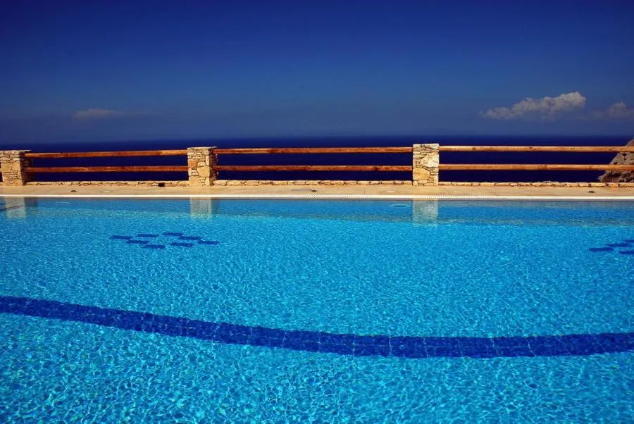 Swimming pool in Anemousa Hotel