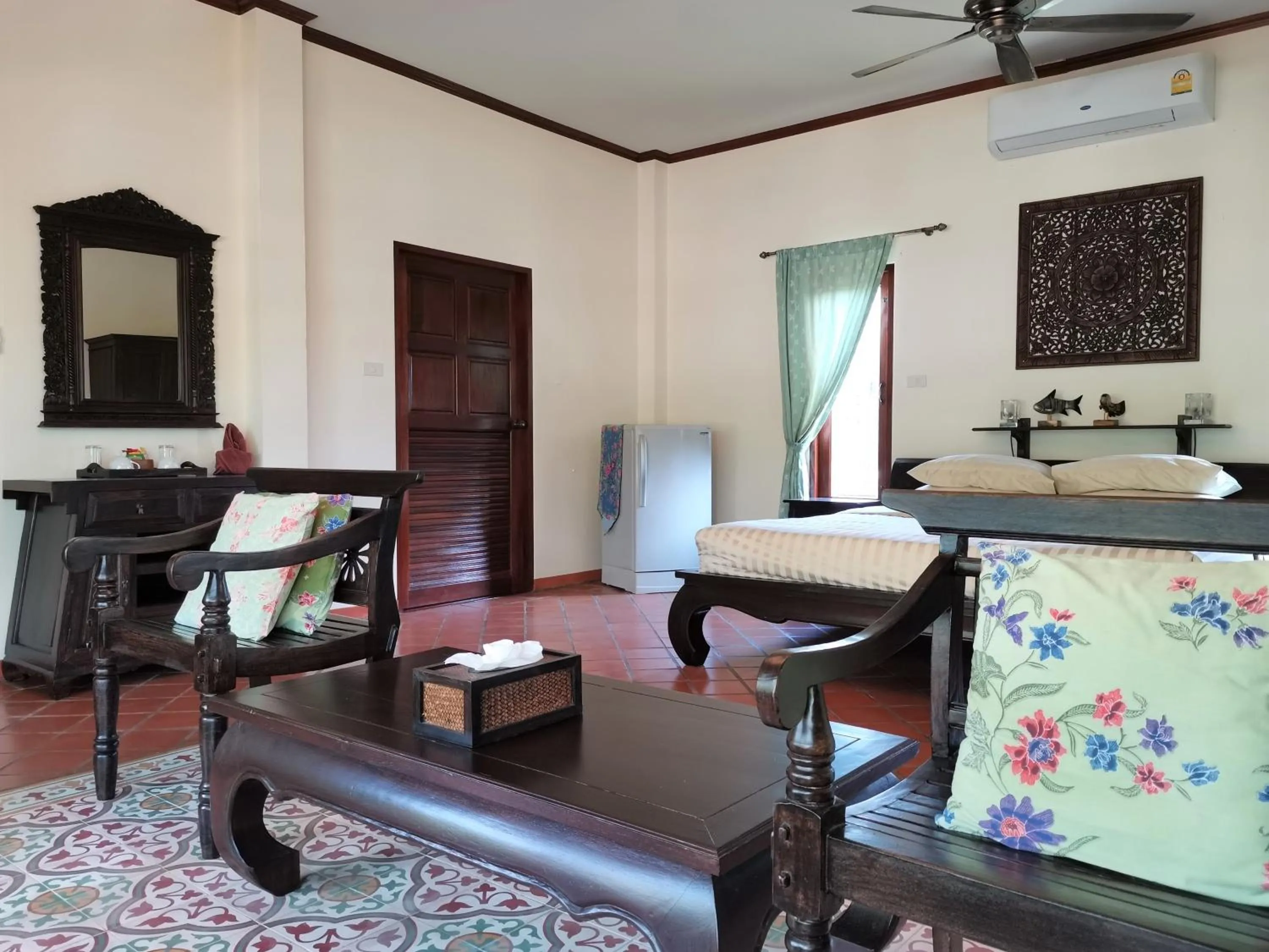 Seating area in Tuna Resort