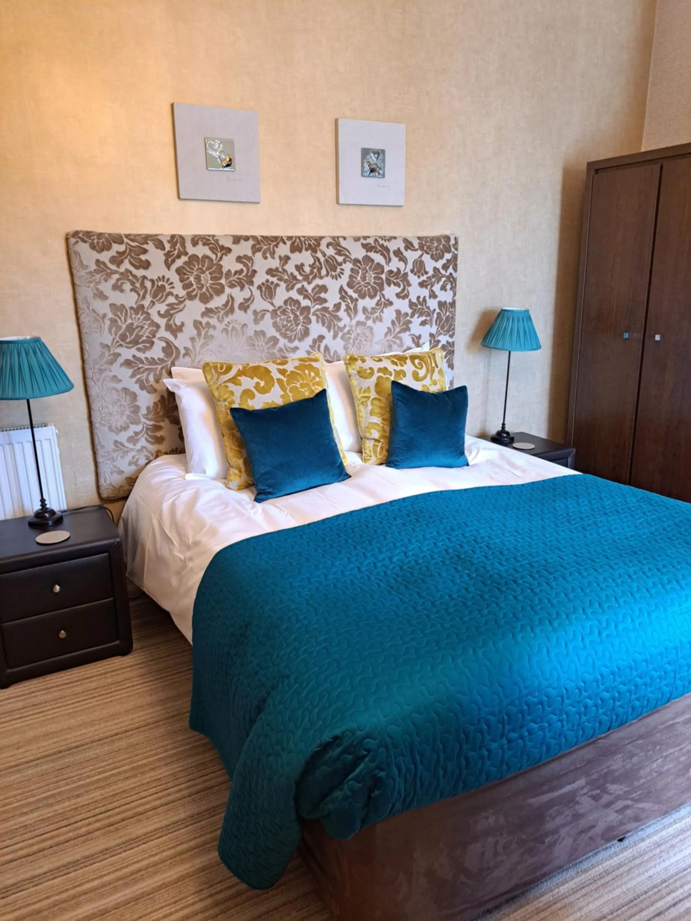 Bed in The Ambassador Townhouse