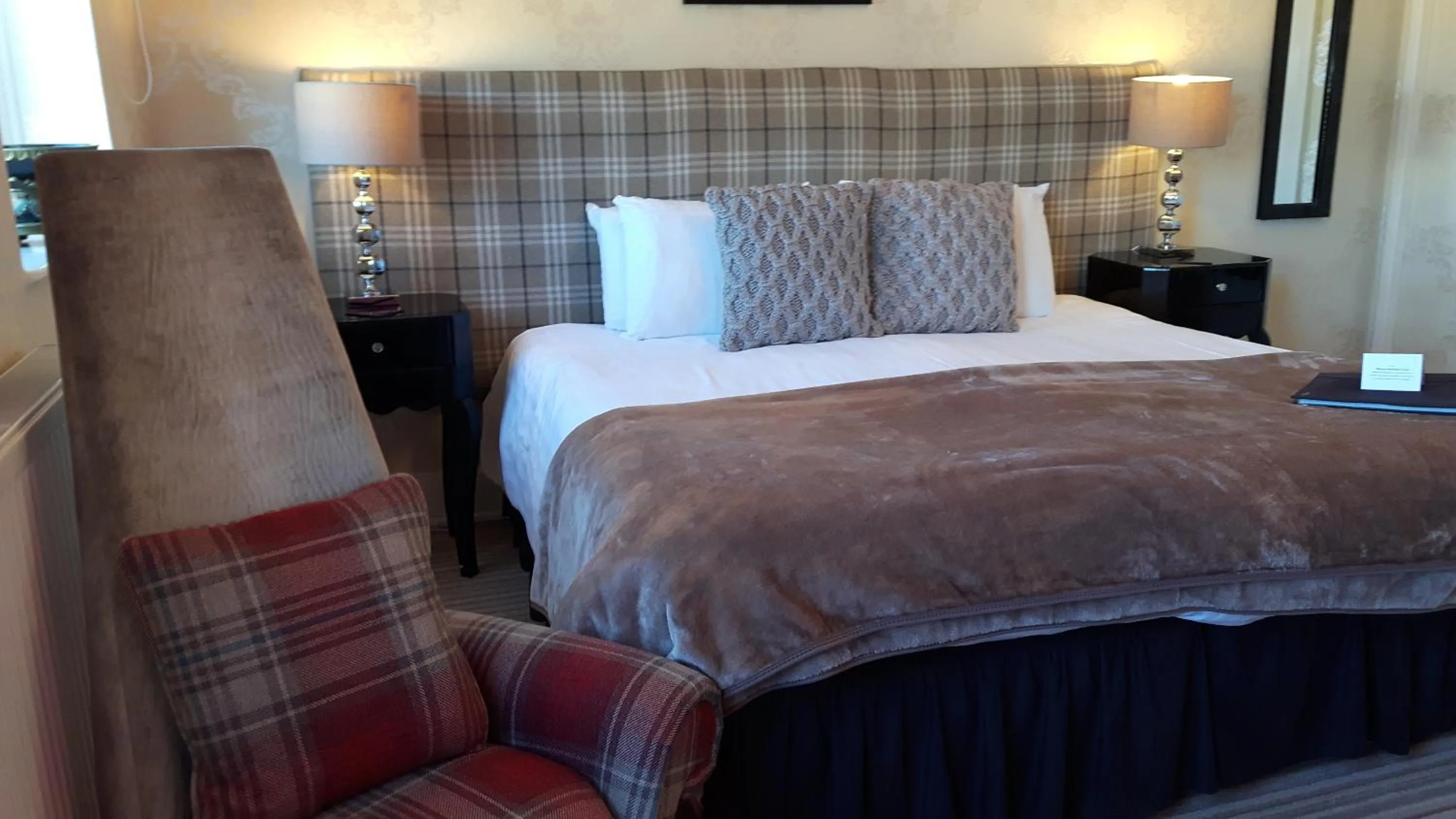 Bed in The Ambassador Townhouse