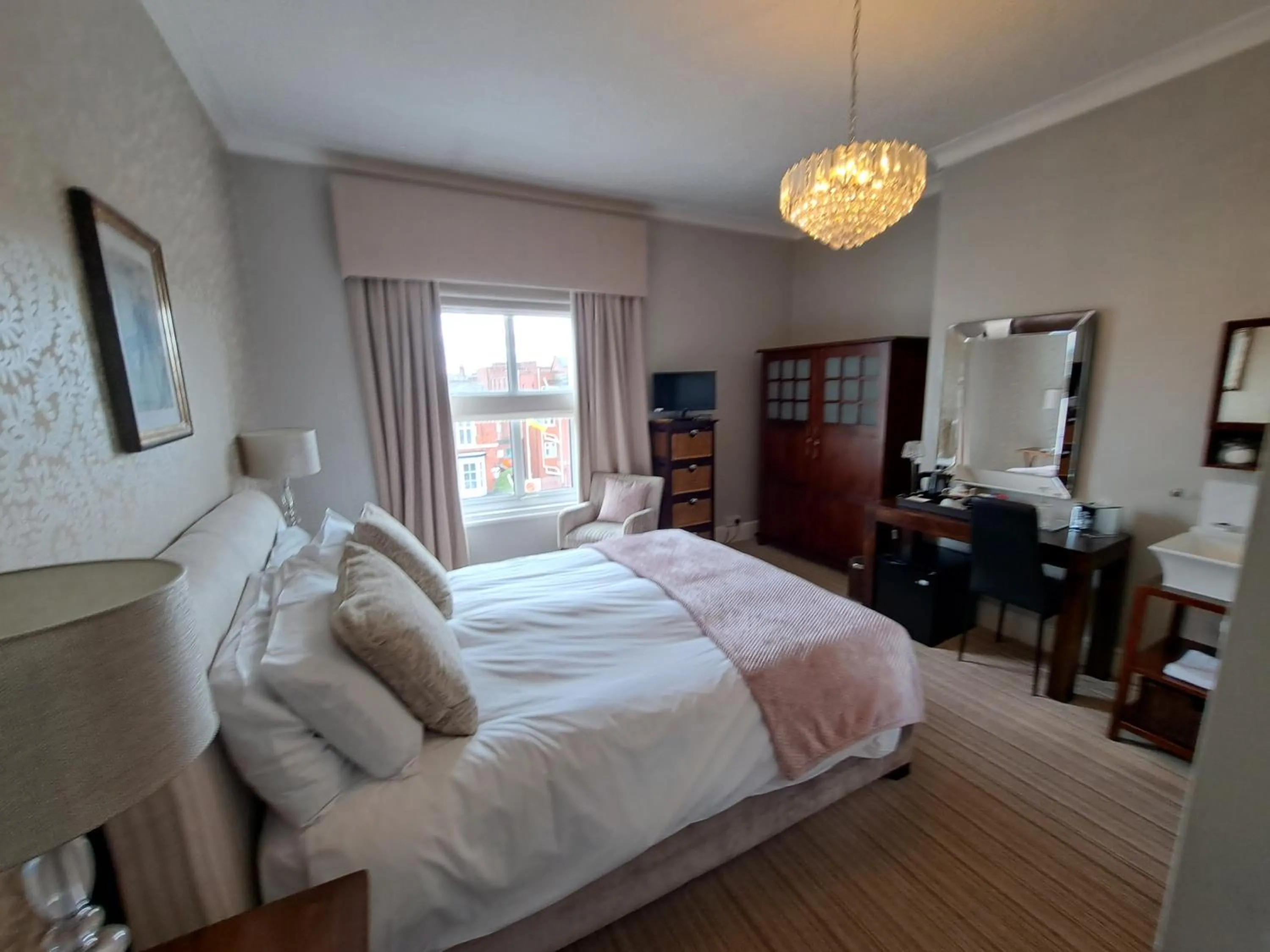 Bed in The Ambassador Townhouse